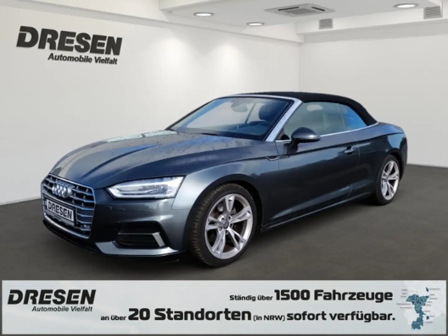Audi A5 40 sport Cabrio/elektr.Verdeck/Navi/Keyless Grau - 1