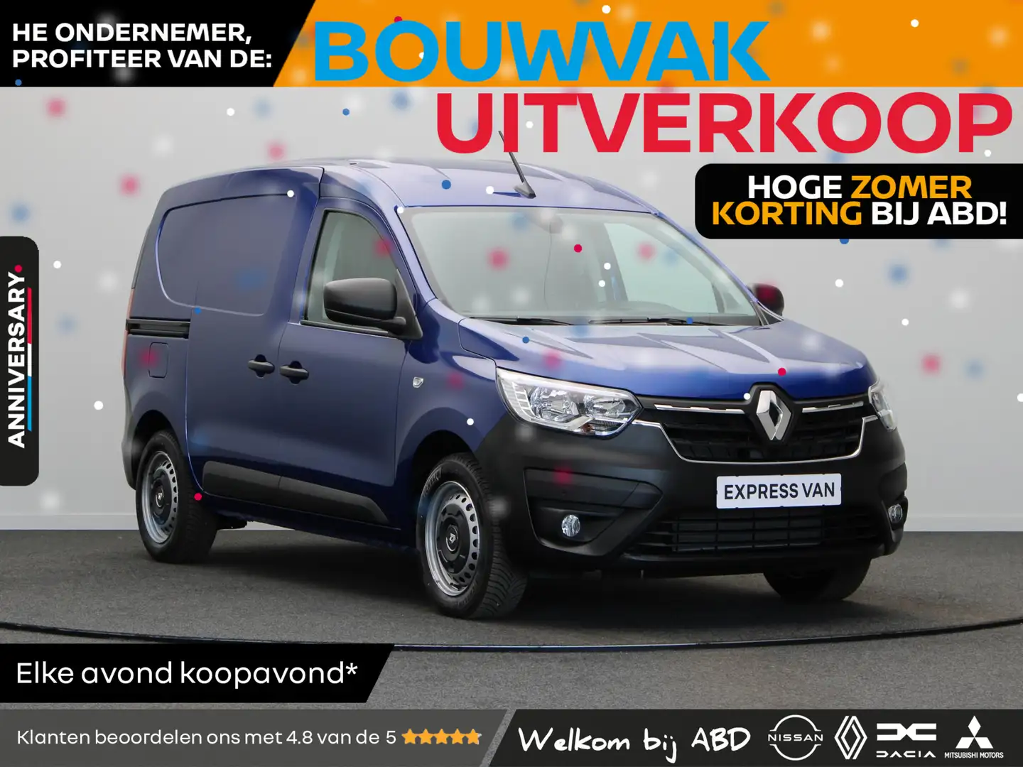Renault Express 1.5 dCi 95pk Comfort | BPM Voordeel | Hoge korting Blau - 1