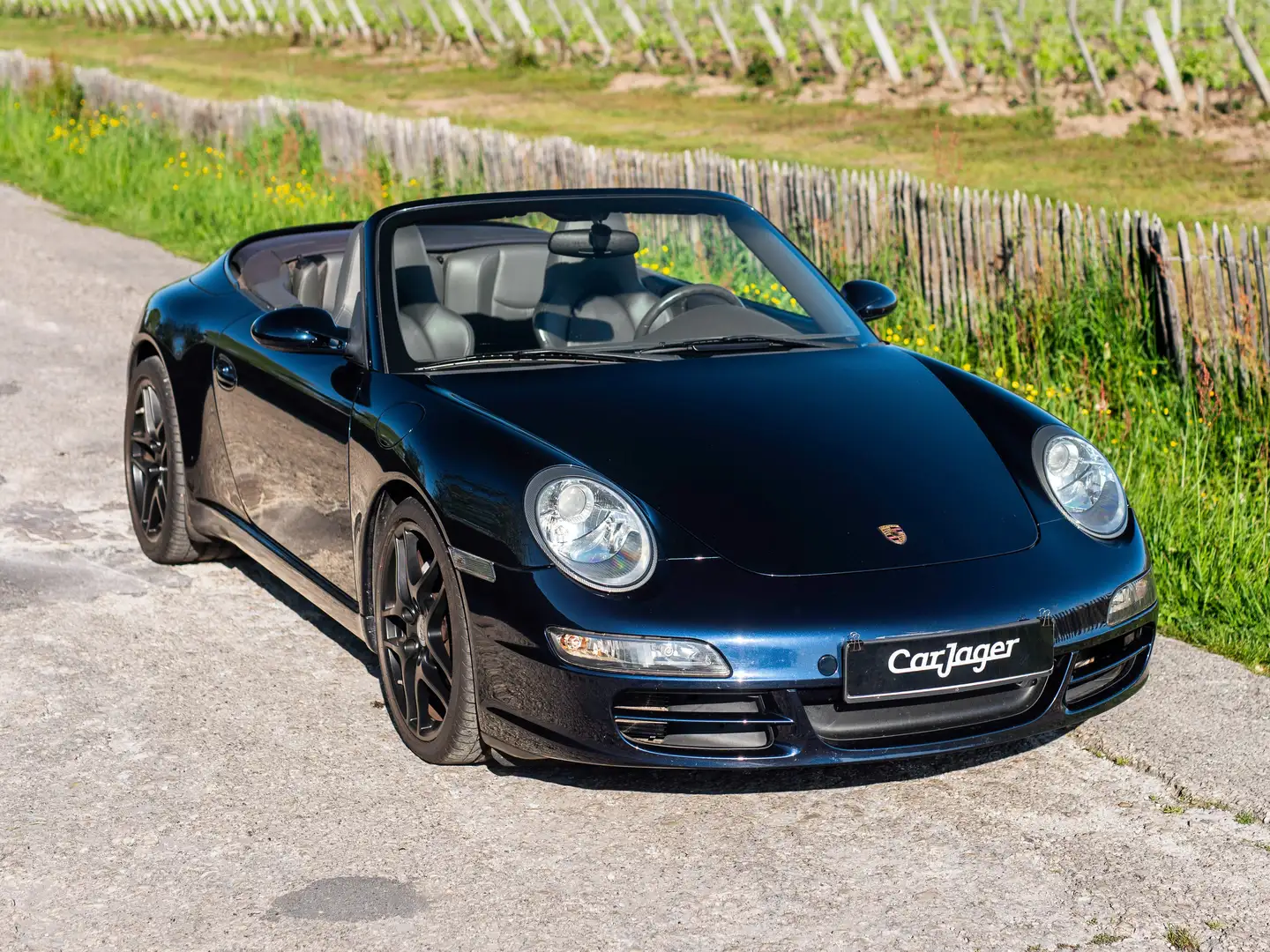 Porsche 911 997.1 Cabriolet Bleu - 1