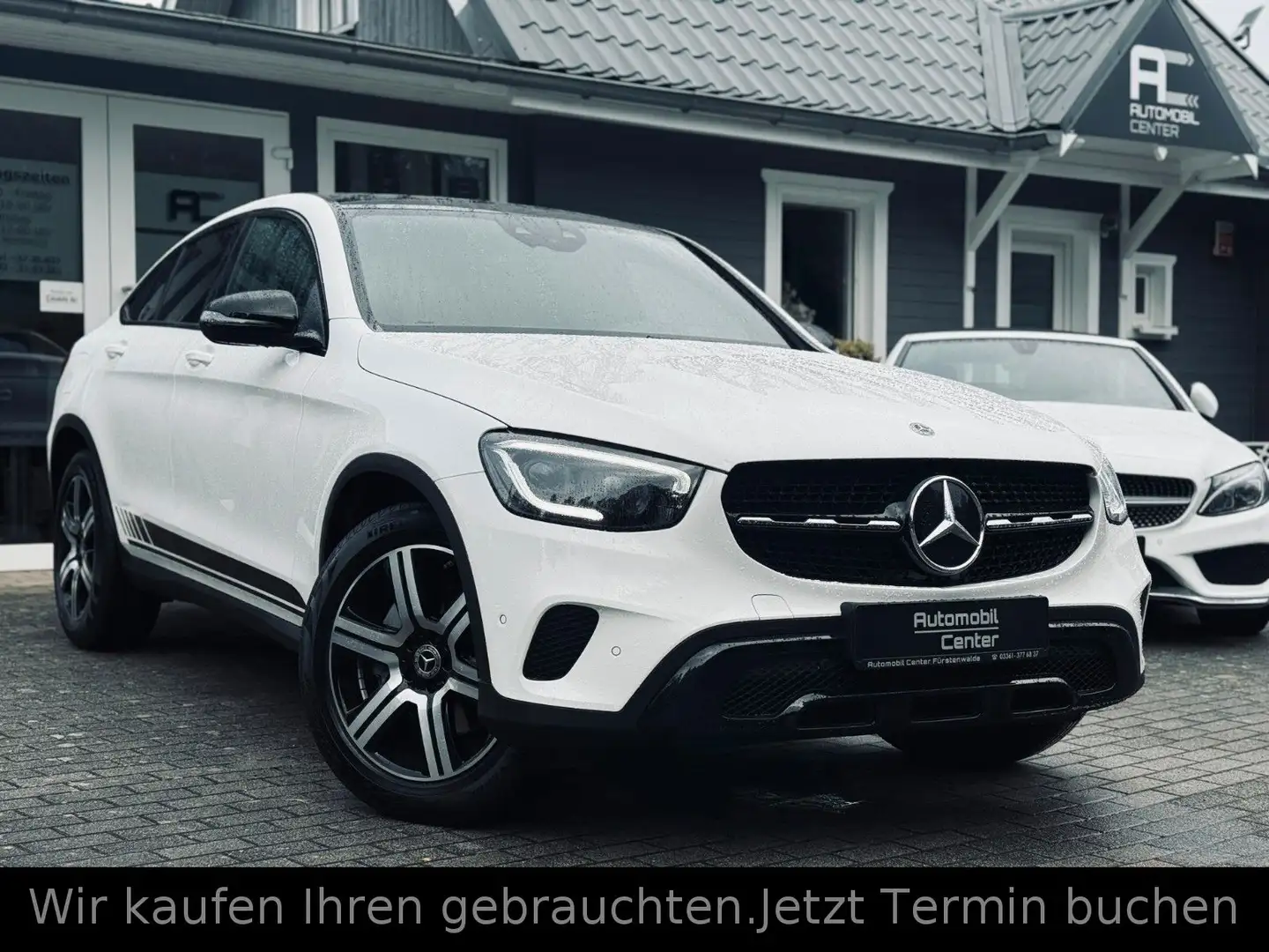 Mercedes-Benz GLC 200 Coupe 4Matic+Multibeam+Kamera+MBUX+AHK+ Weiß - 1