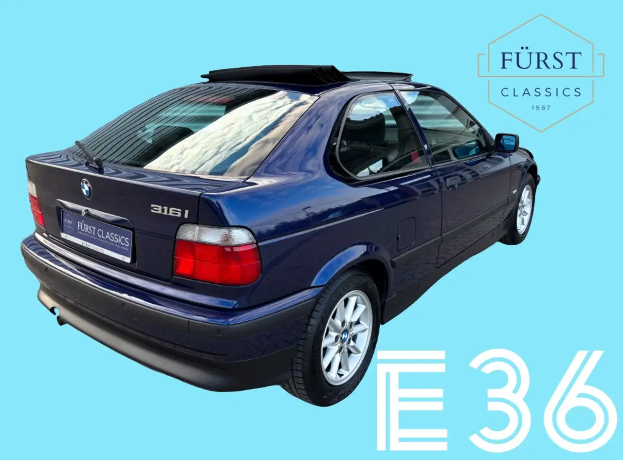 BMW 316i Compact OPEN AIR aus 1.Hand, foto 1