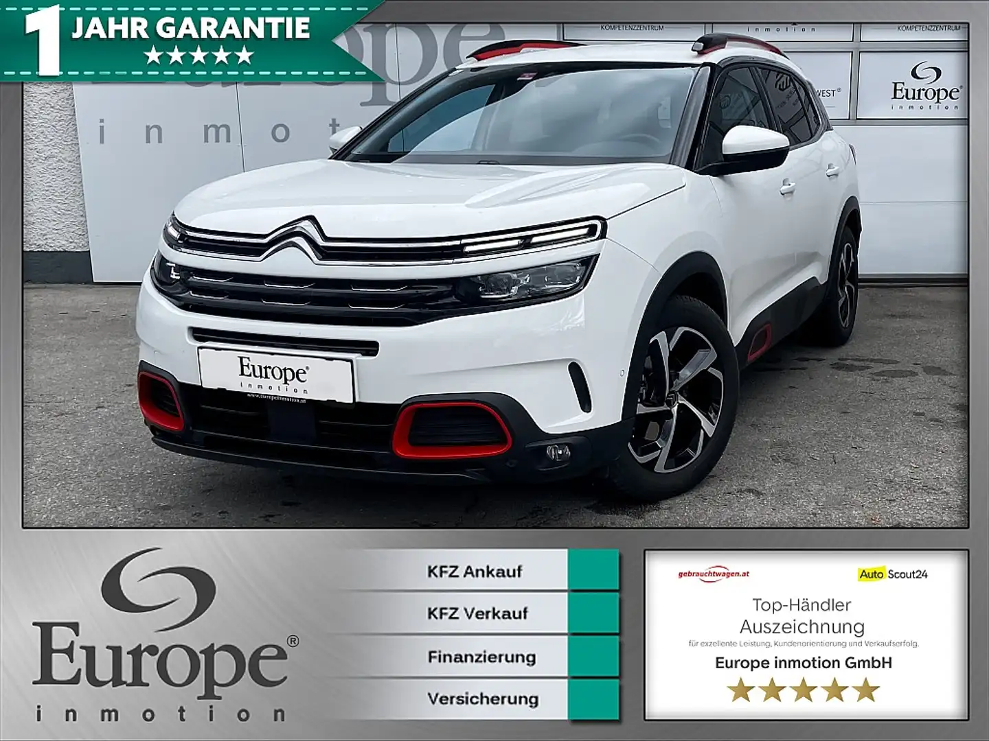 Citroen C5 Aircross PureTech 130 S&S /LED/Navi/DAB/360/ Weiß - 1
