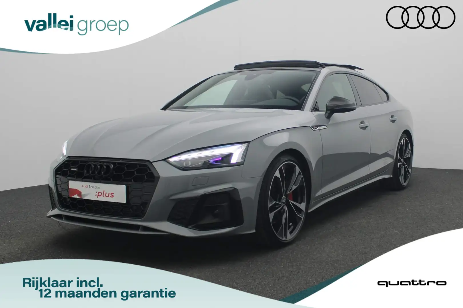 Audi A5 Sportback 45 TFSI 245 pk S-tronic quattro S editio Gris - 1