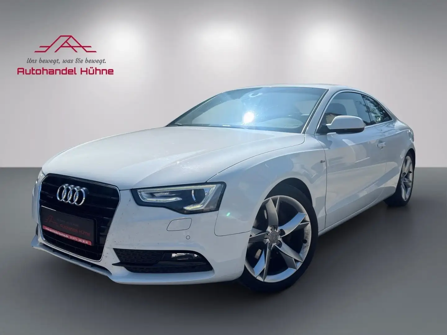 Audi A5 Coupe 2.0 TFSI quattro S-Line/S-Tronic/AHK/ Weiß - 1