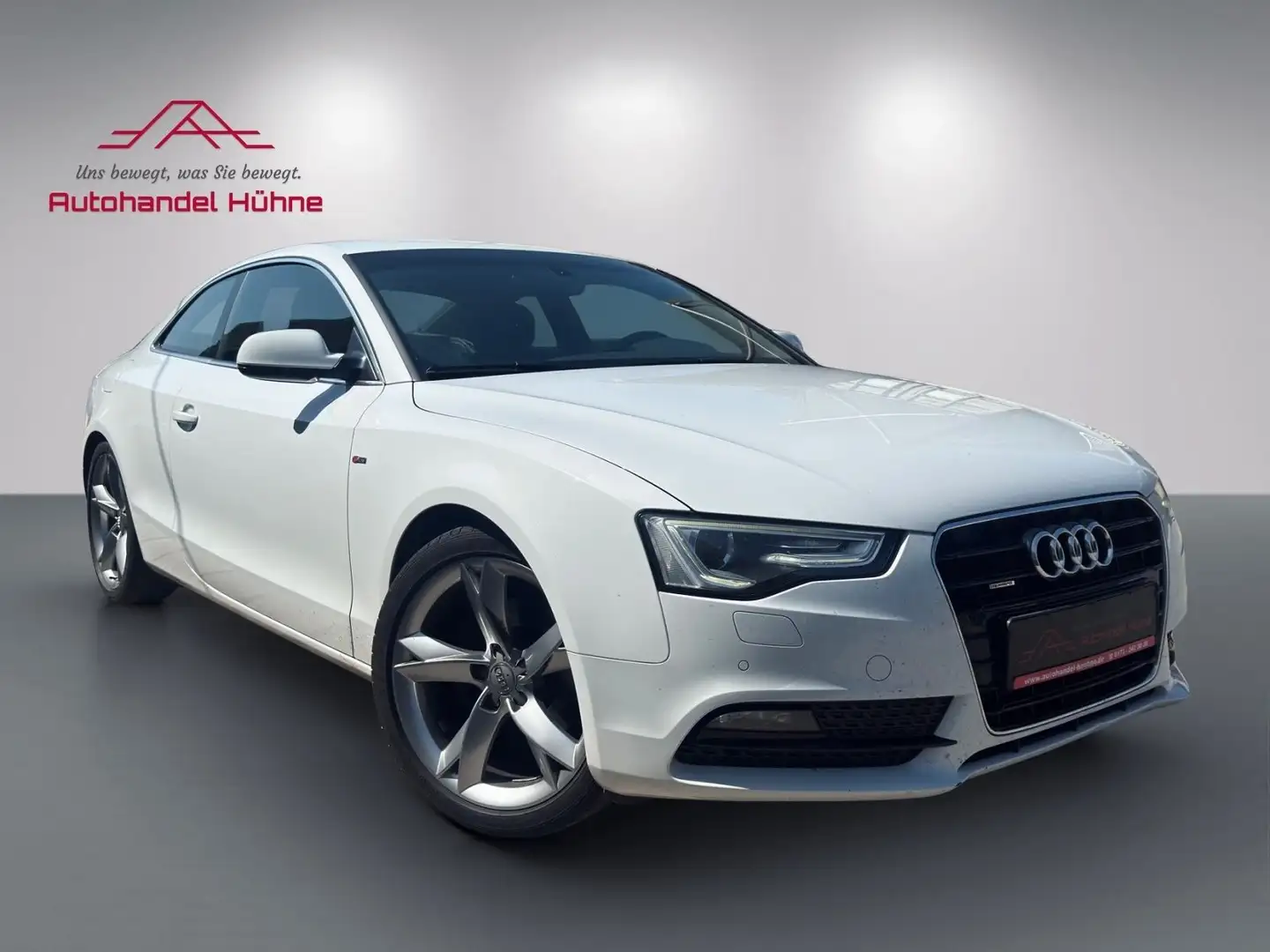 Audi A5 Coupe 2.0 TFSI quattro S-Line/S-Tronic/AHK/ Weiß - 2