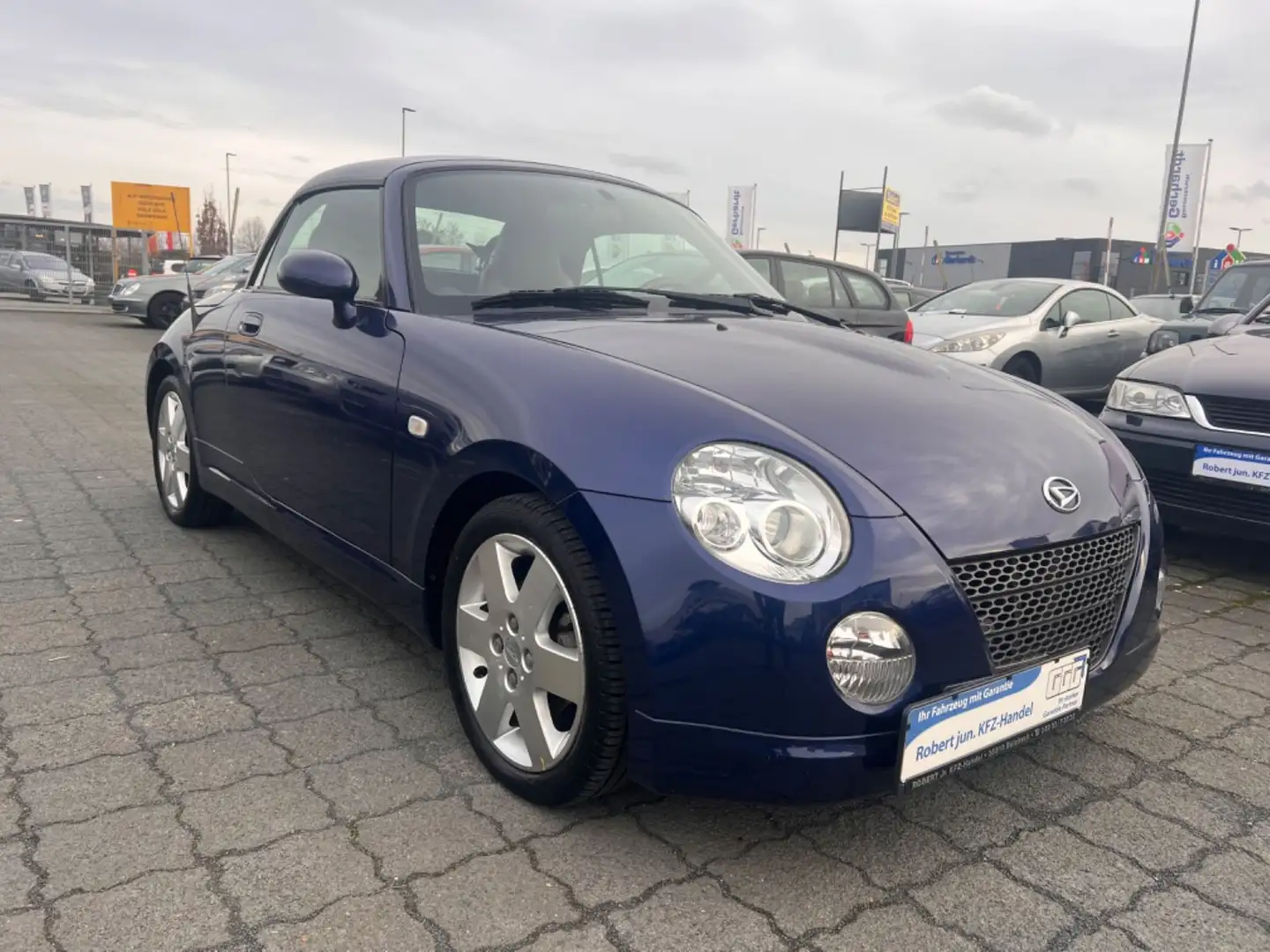 Daihatsu Copen 1.3 Klima ALU Voll-Leder Niebieski - 1