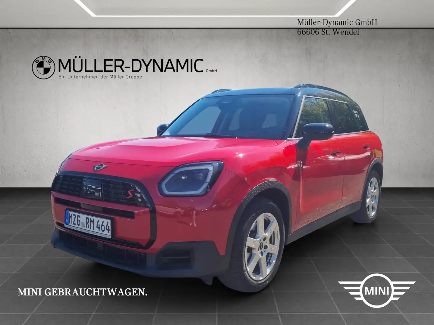 MINI Cooper S Countryman Countryman S ALL4 M PLUS LED HUD PANO RÜCKFAHR KOM Roşu - 1