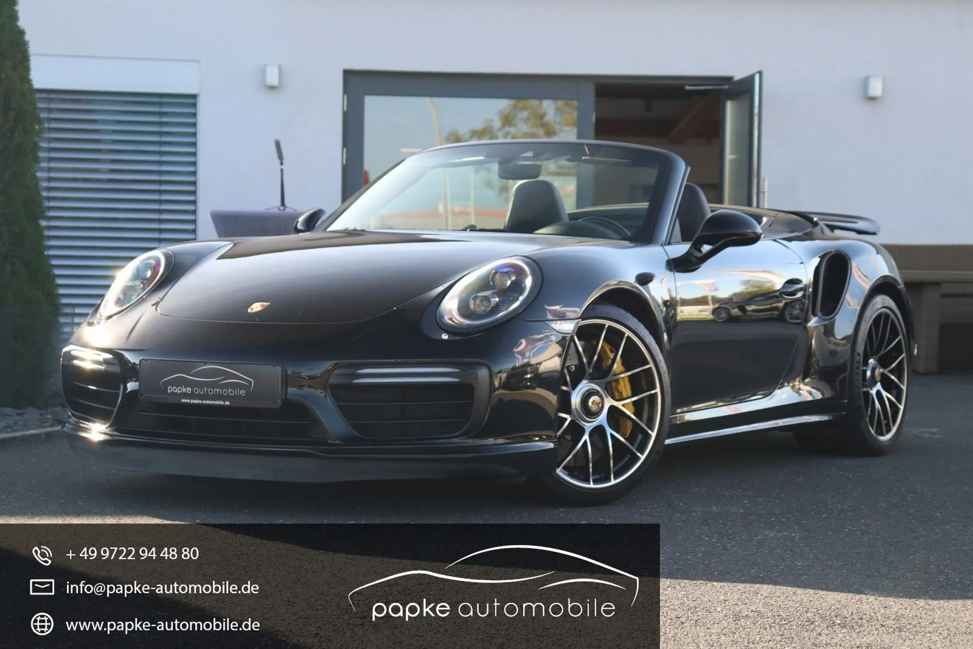 Porsche 991 .2 Turbo S Cabrio ++SITZBELÜFTUNG+BURMESTER++