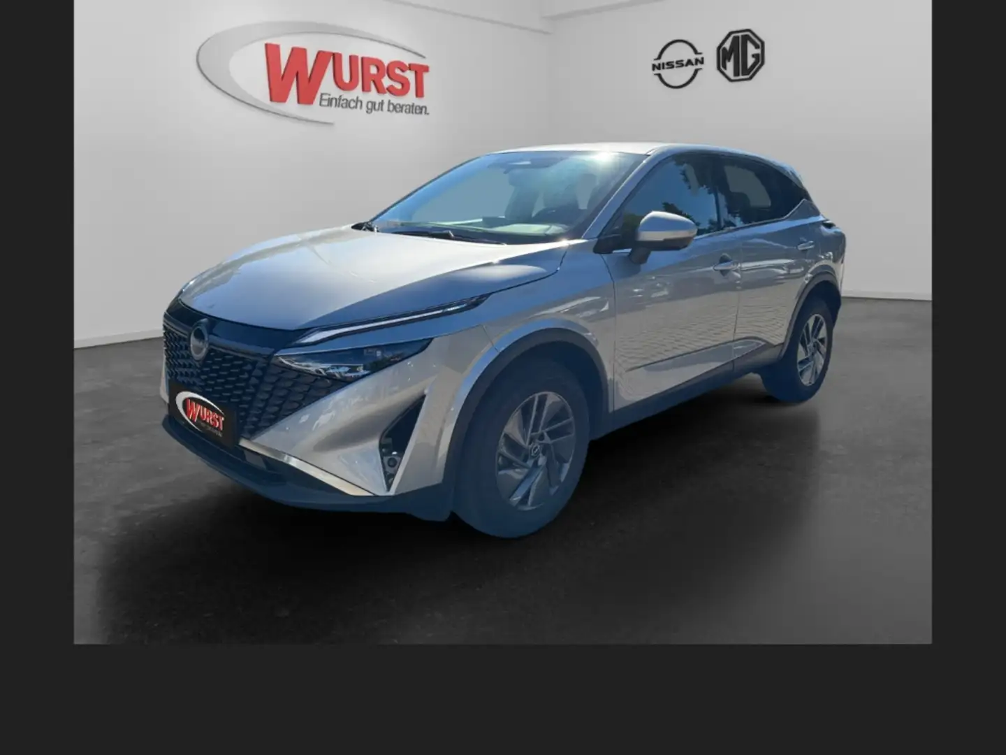 Nissan Qashqai Acenta 1.3 DIG-T MHEV NC Winterpaket Silber - 1