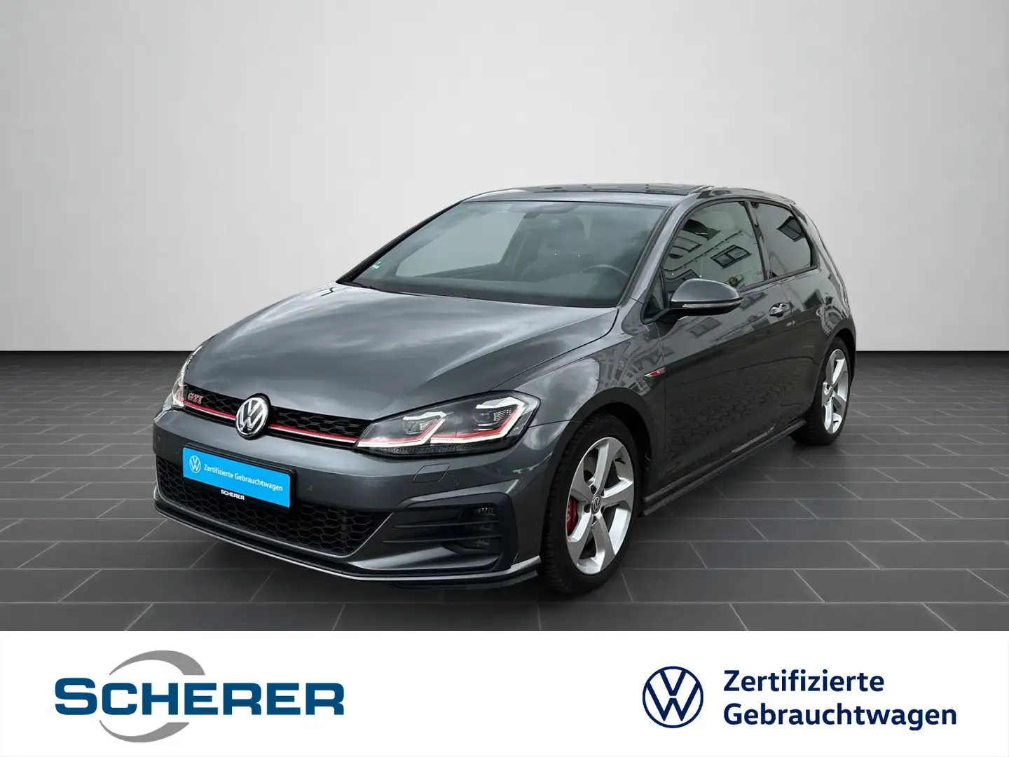 Volkswagen Golf GTI Golf VII GTI Performance 2.0 TSI NAVI LED DYNAUD Gris - 1