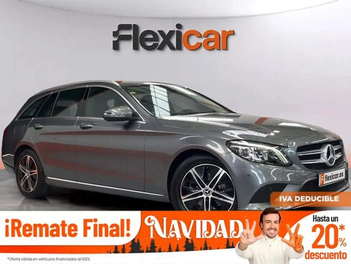 Mercedes-Benz C 220 Estate 220d Gris - 1