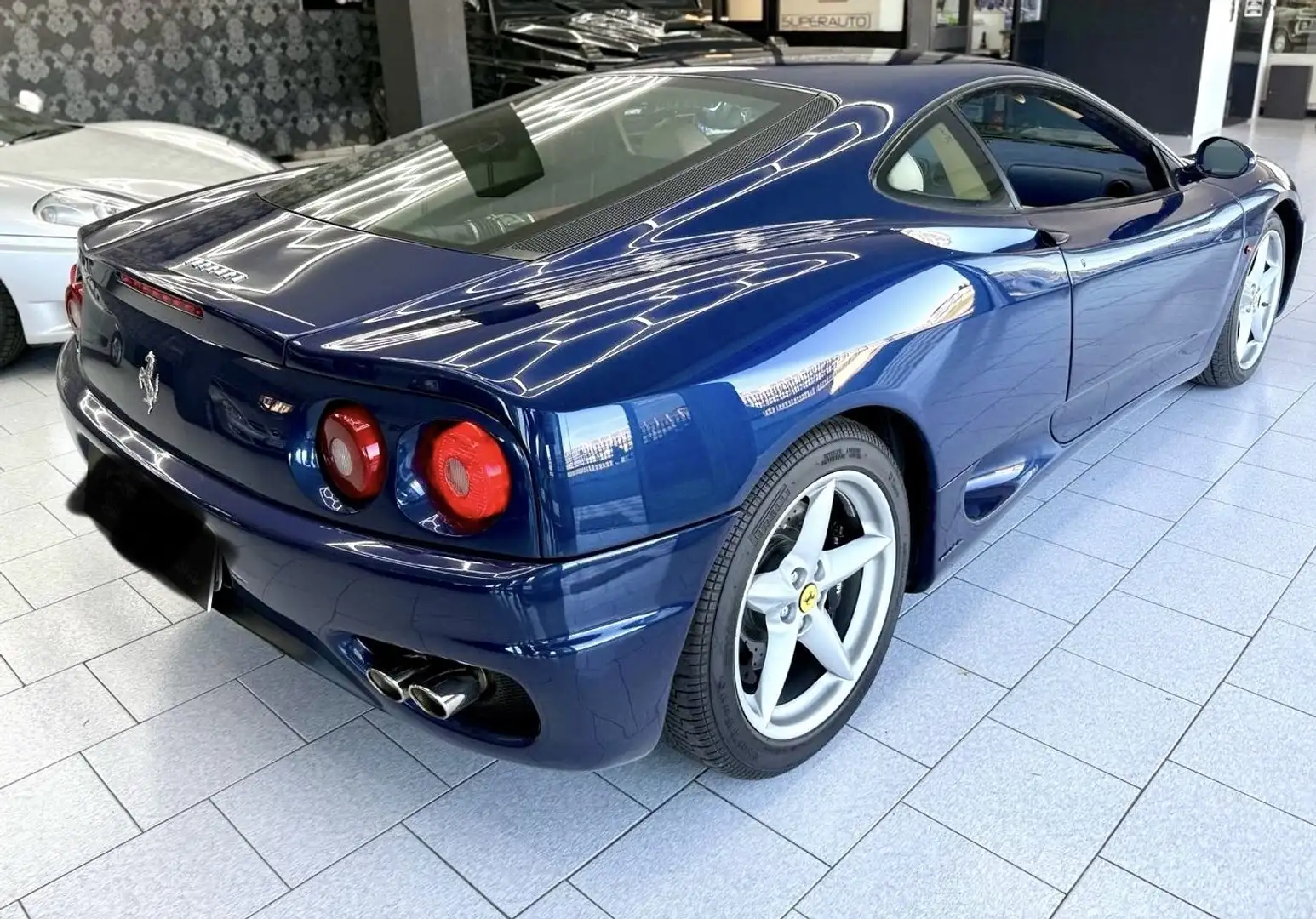 Ferrari 360 Modena f1 allestimento atelier taylor made Blu/Azzurro - 2