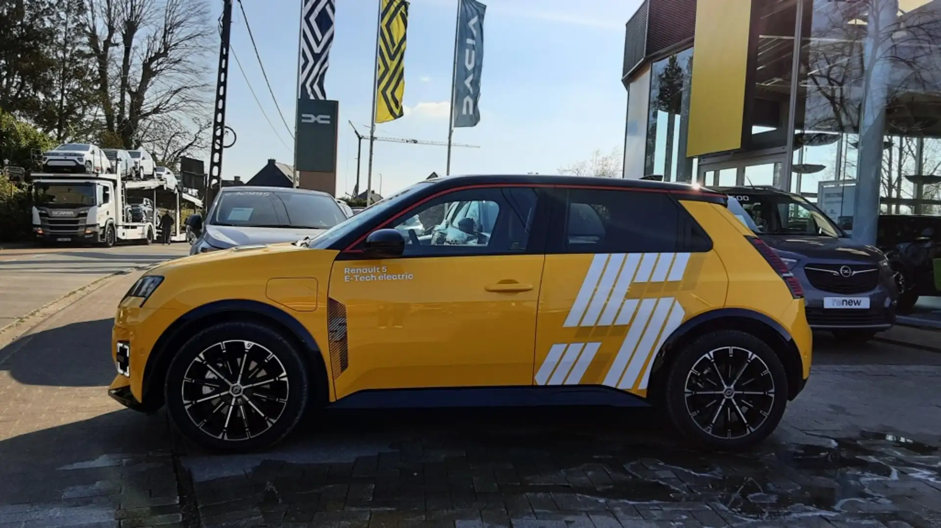 Renault R 5 Iconic Cinq 52 kWh Jaune - 2