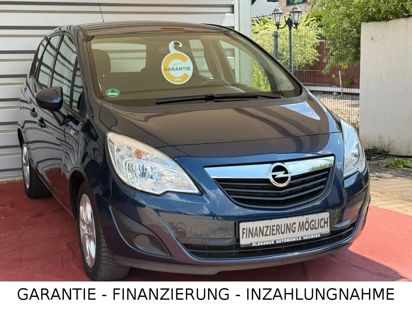 Opel Meriva B Edition/Garantie/Scheckheft/WENIG KM Blau - 1