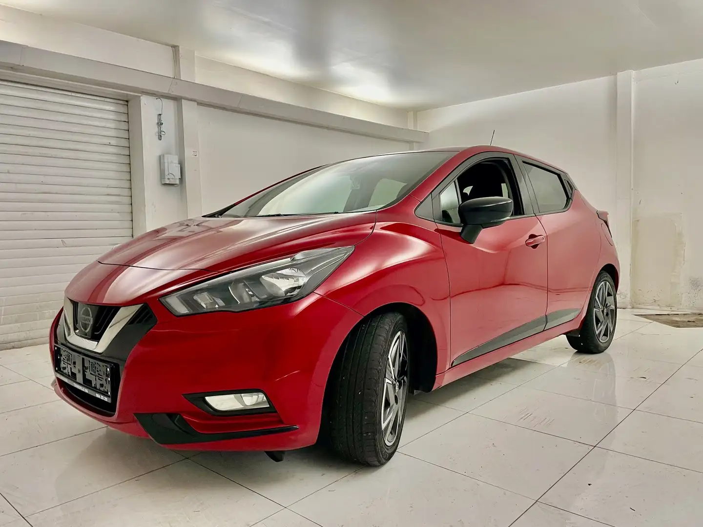 Nissan Micra 1.0 92 cv # Airco, GPS, caméra # 1er propri Rouge - 2