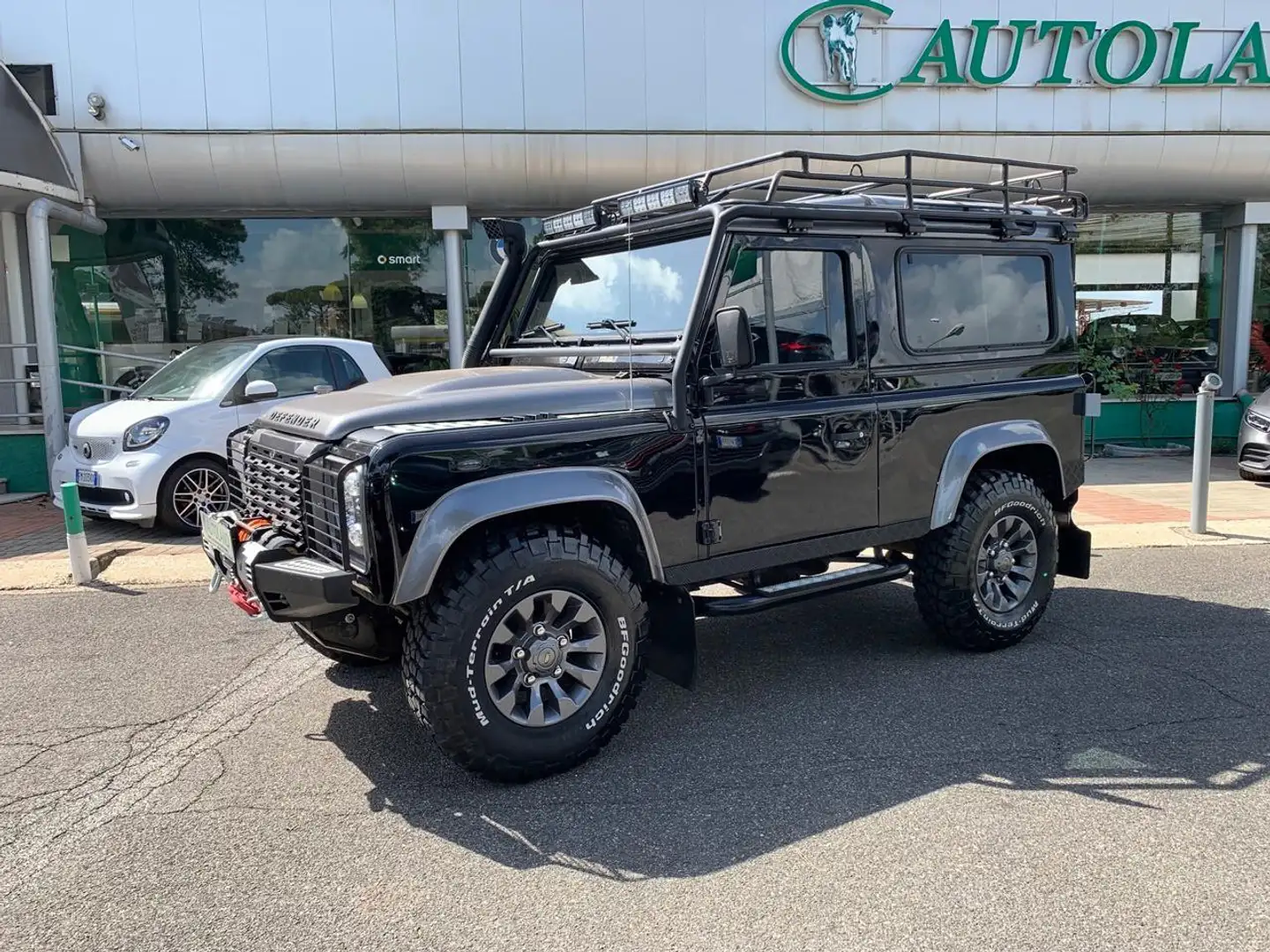 Land Rover Defender 90 2.5 Td5*AUTO UNICA*TENUTA DA AMATORE Nero - 1