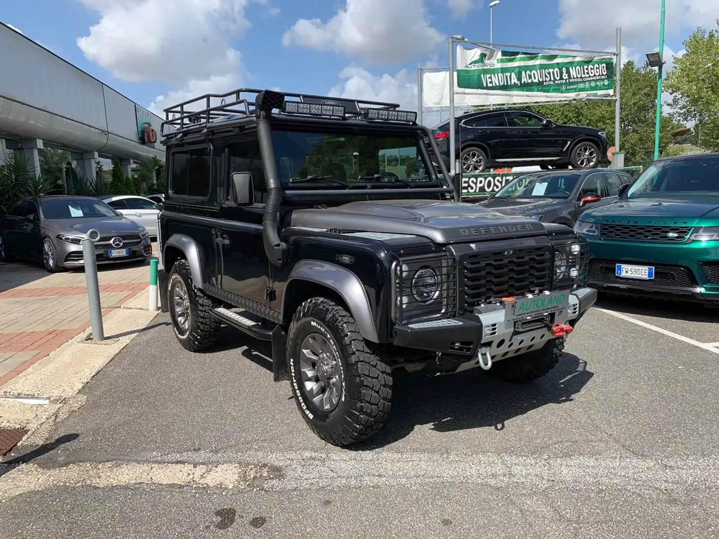 Land Rover Defender 90 2.5 Td5*AUTO UNICA*TENUTA DA AMATORE Nero - 2