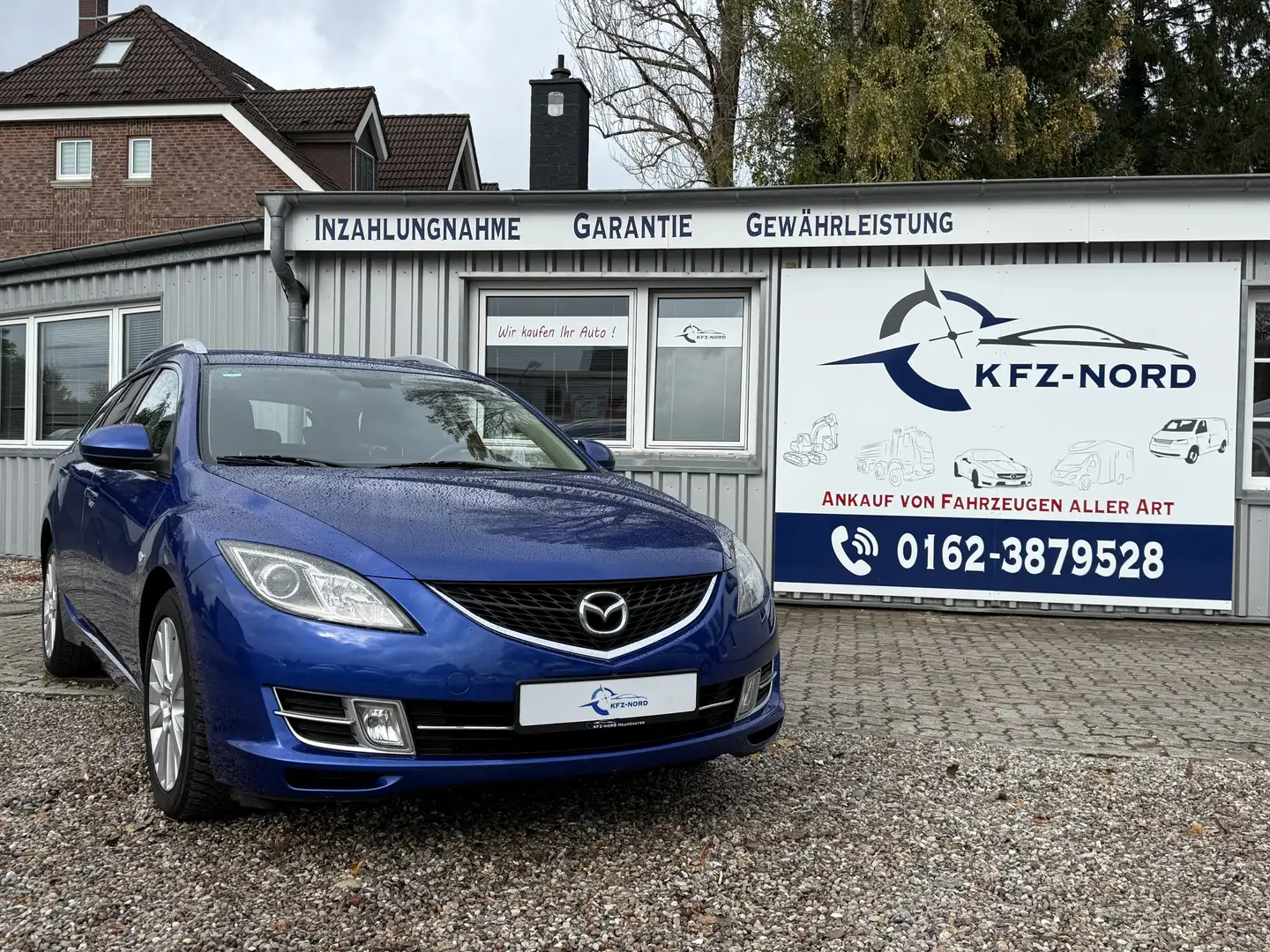 Mazda 6 2.0 Exclusive Tüv neu* Klima * PDC *Ahk Blau - 1