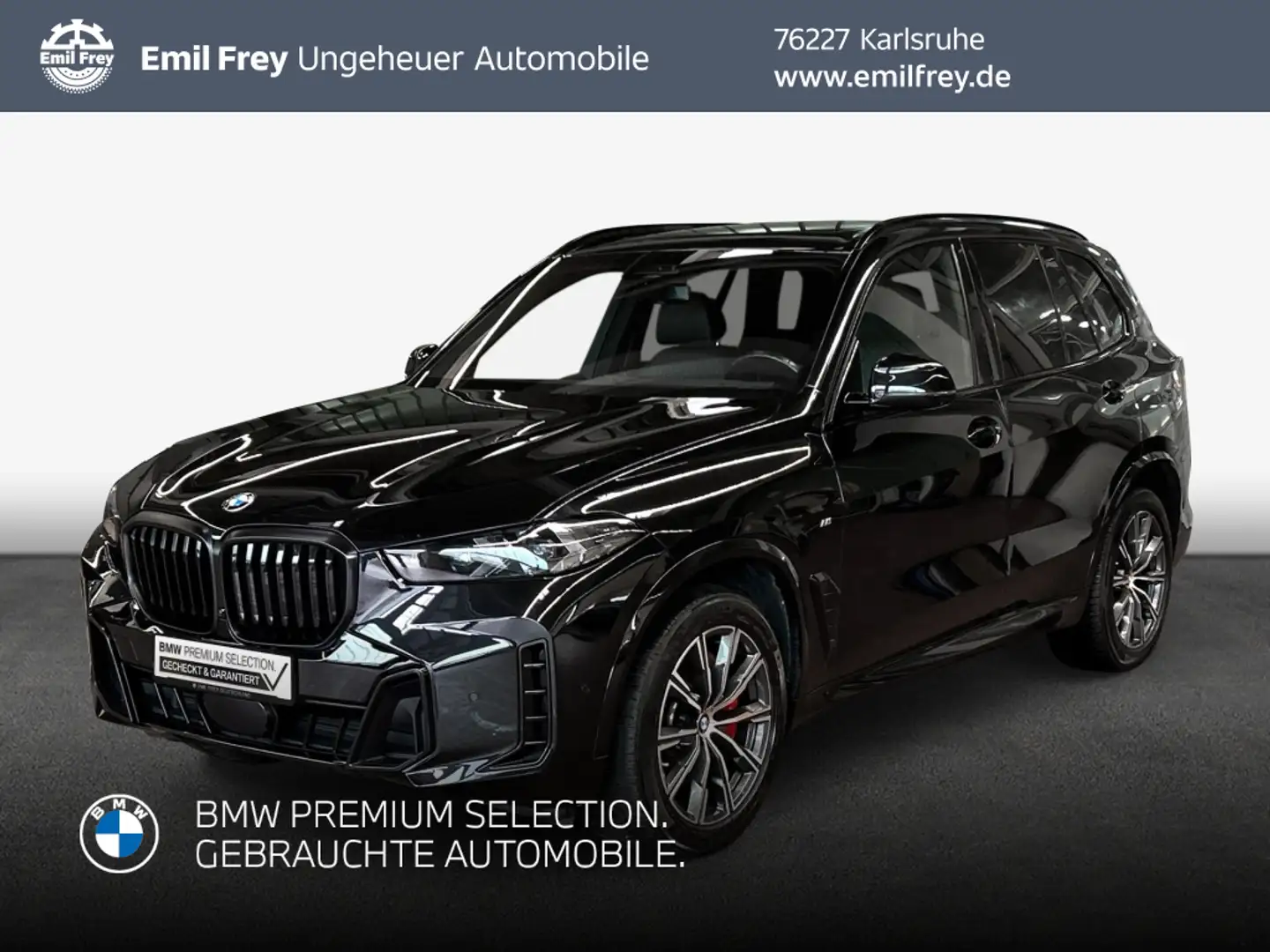 BMW X5 xDrive40d Schwarz - 1