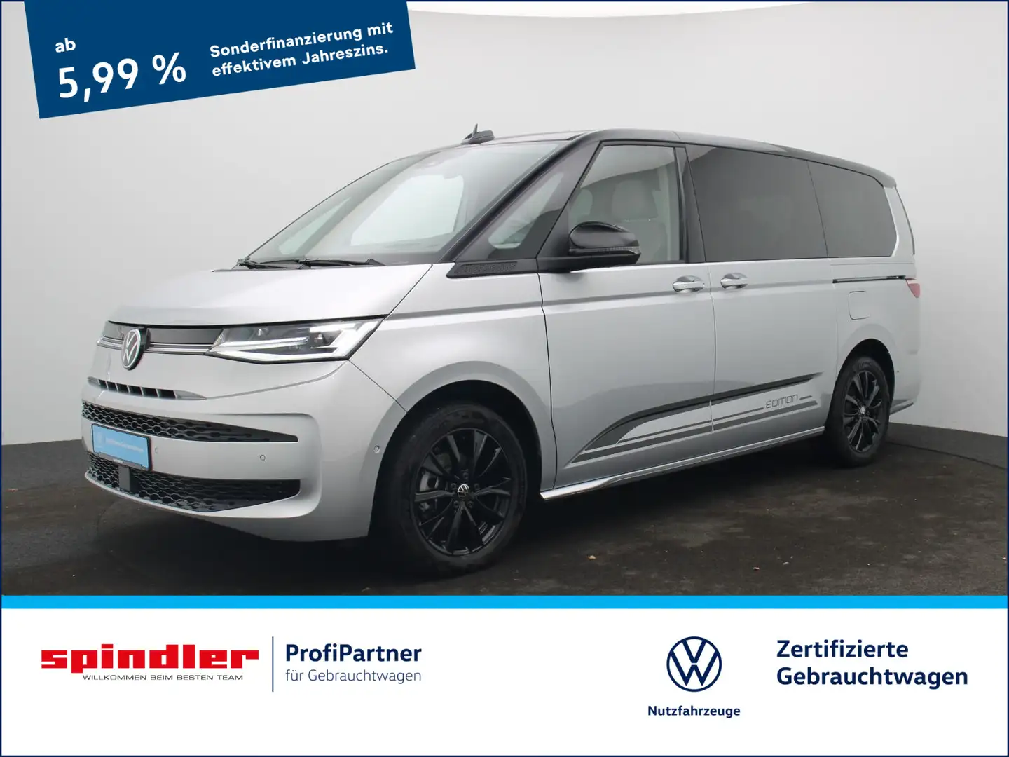 Volkswagen T7 Multivan Edition lang DSG / Pano, Matrix, Standh Argent - 1