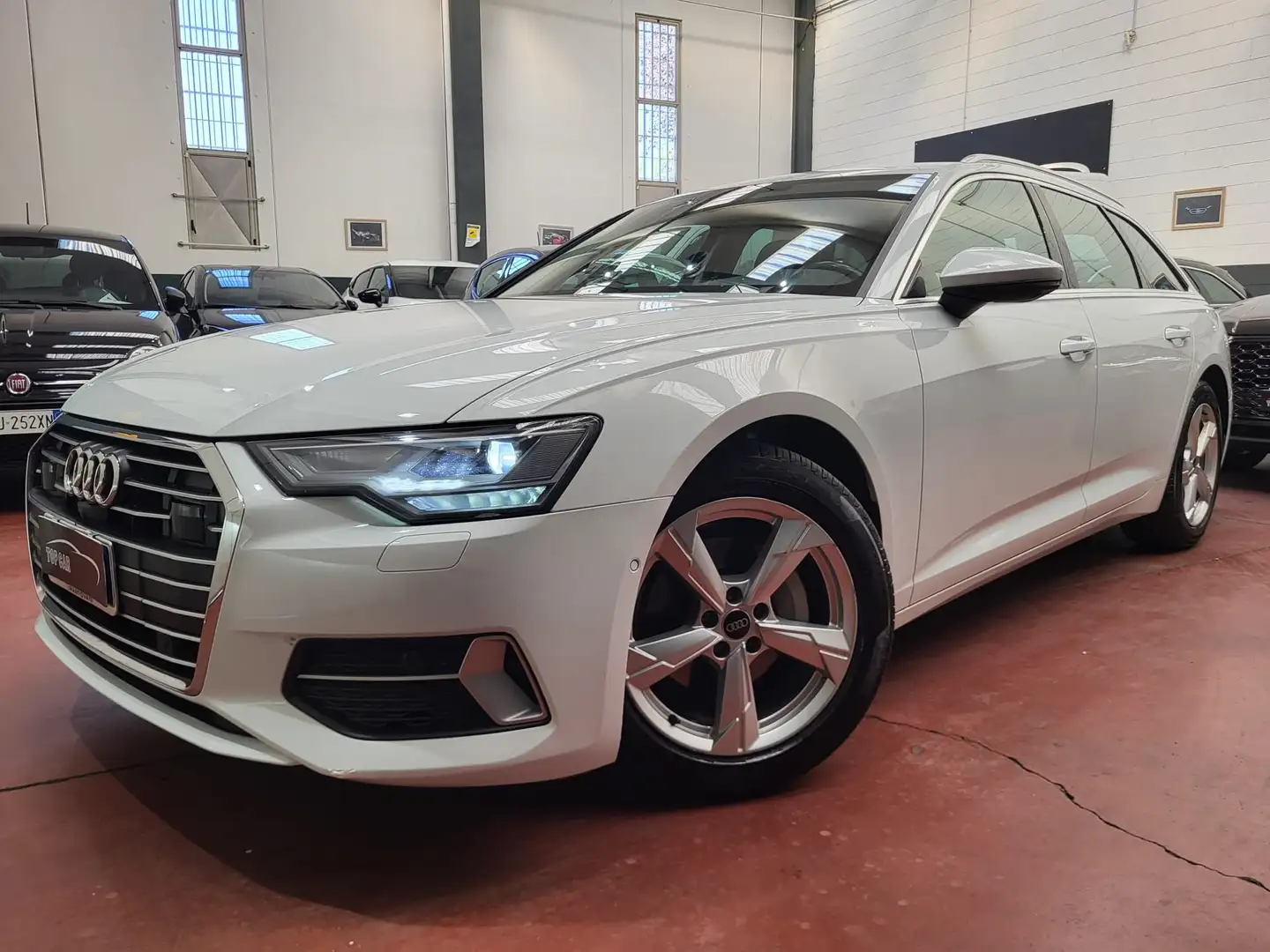 Audi A6 Avant 40 2.0 tdi mhev Business Sport s-tronic Bianco - 1