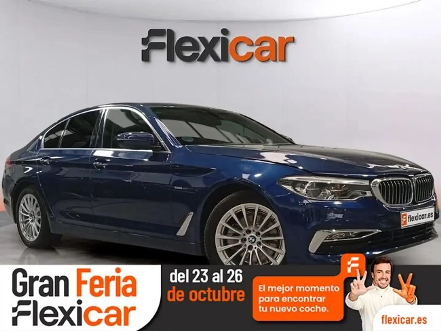 BMW 520 520iA Bleu - 1