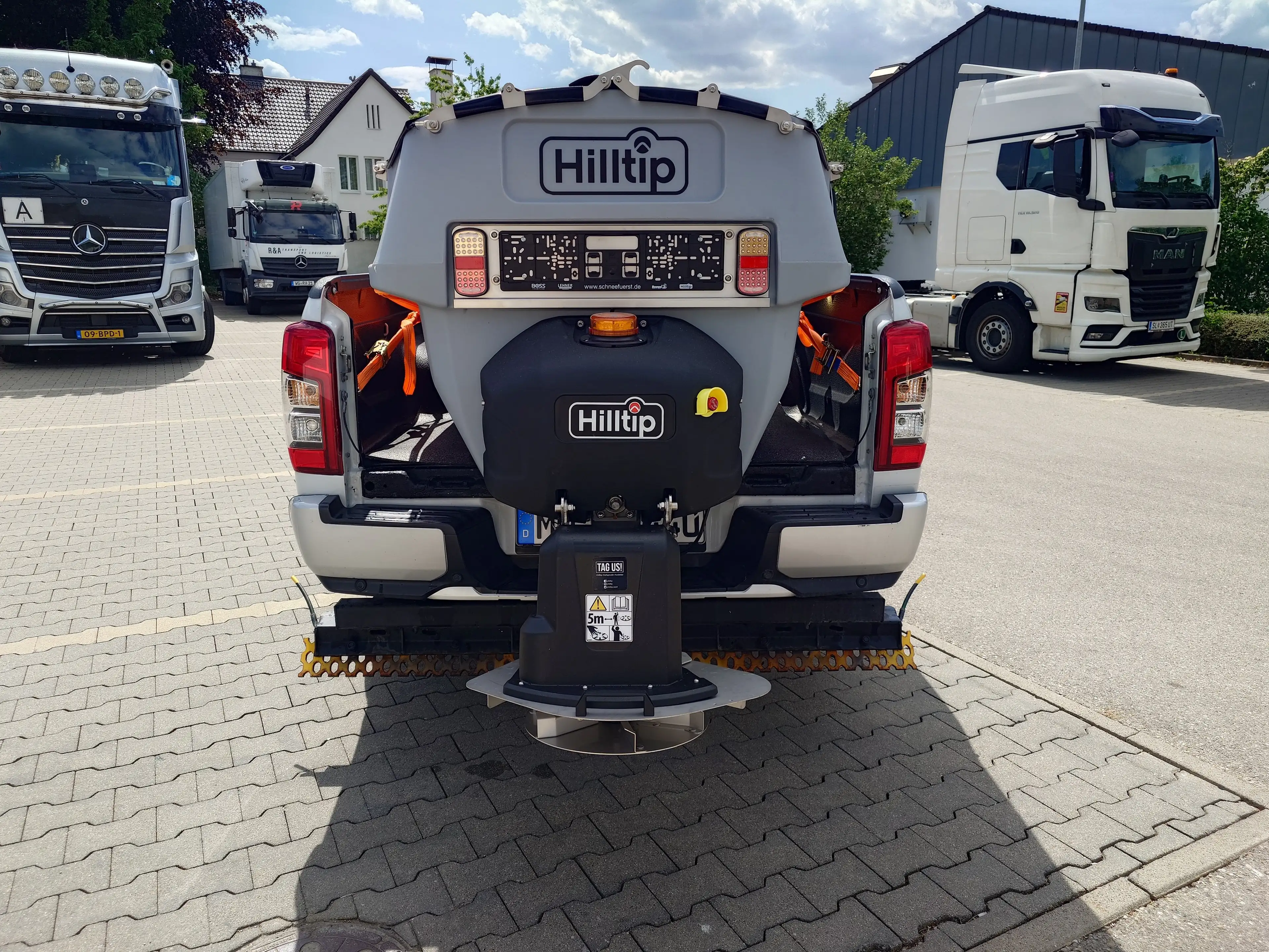 Mitsubishi L200 Winterdienst THE BOSS V-Pflug & HILLTIP IceStriker — photo 6
