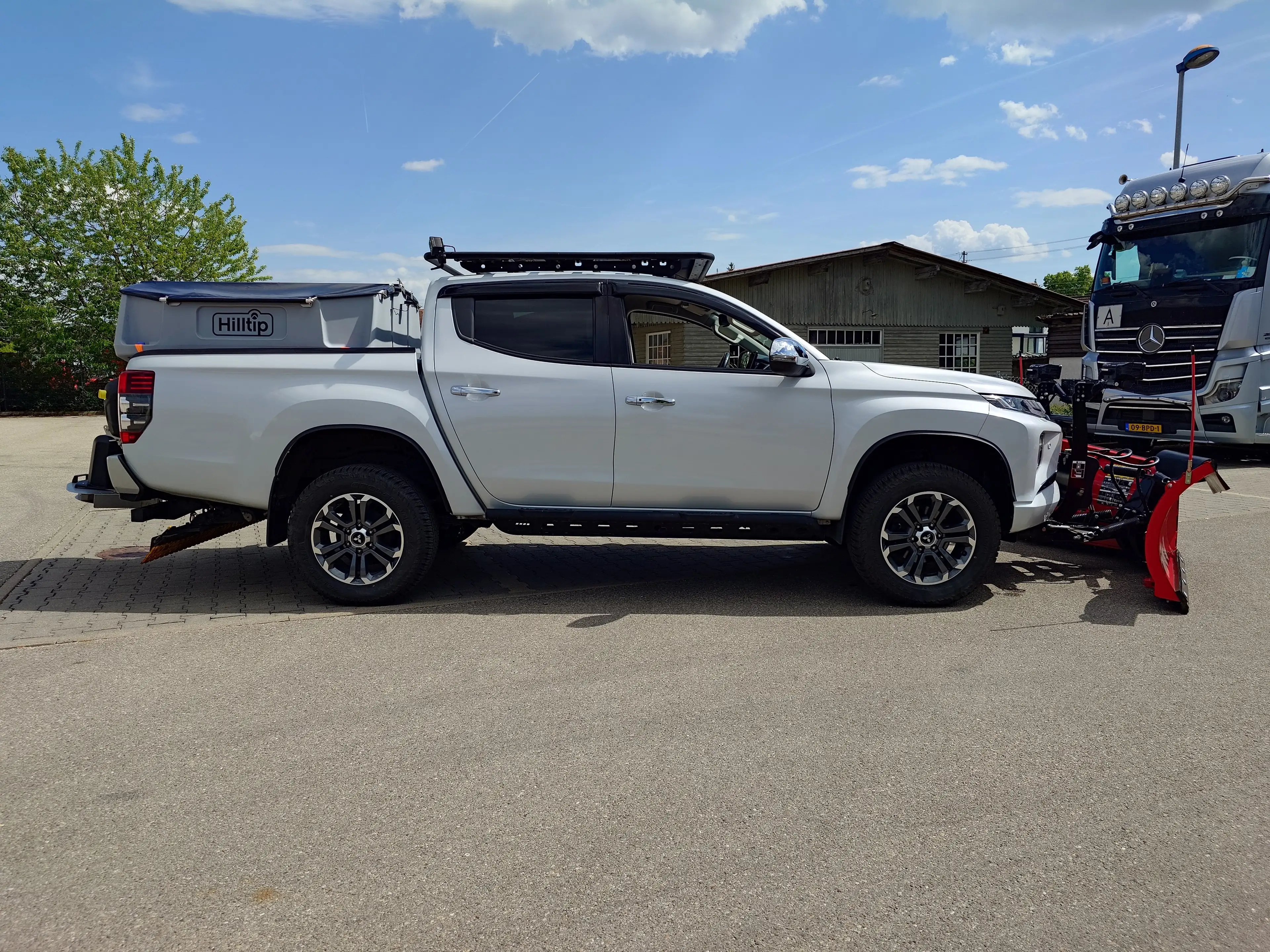 Mitsubishi L200 Winterdienst THE BOSS V-Pflug & HILLTIP IceStriker — photo 4