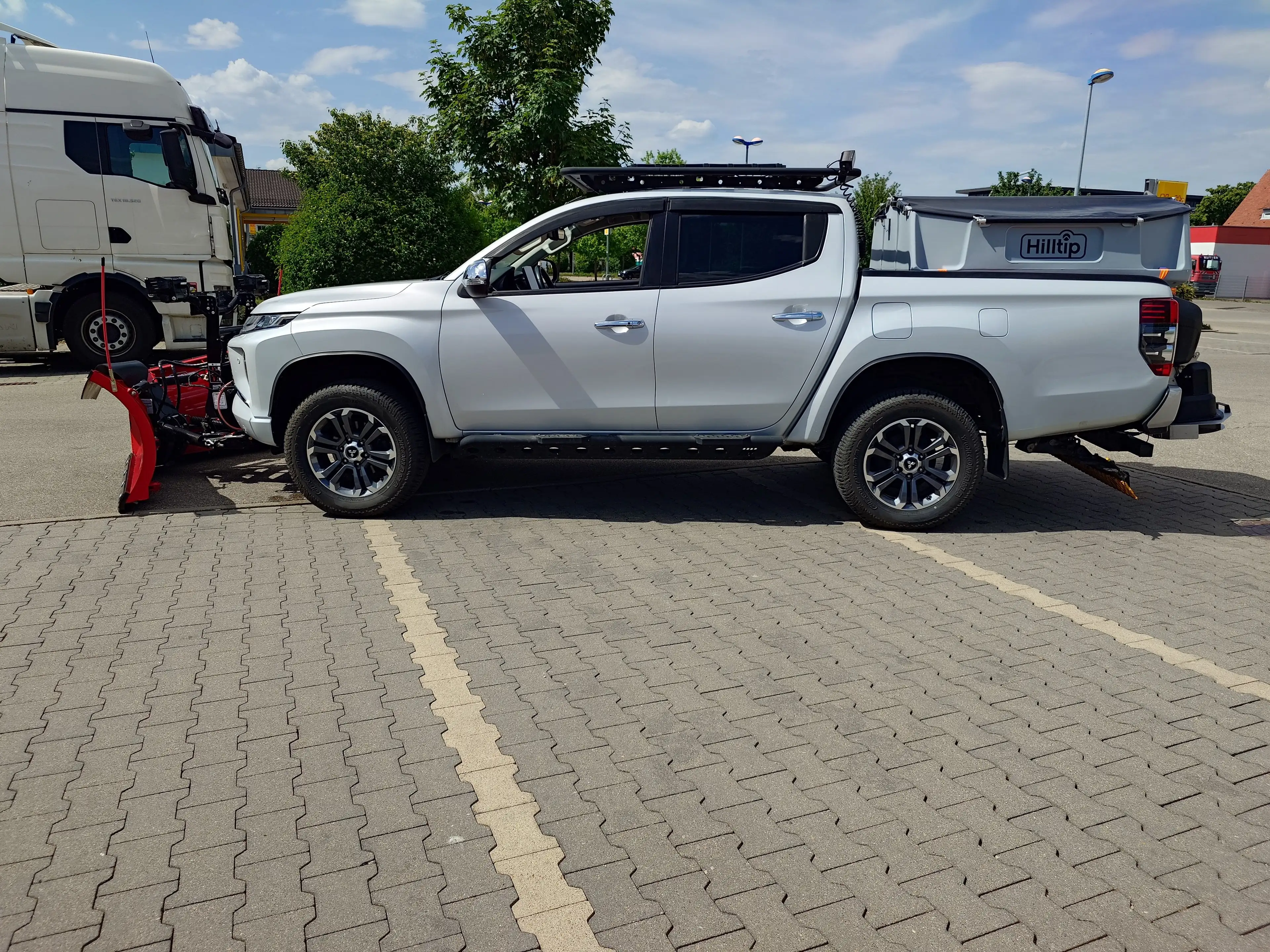 Mitsubishi L200 Winterdienst THE BOSS V-Pflug & HILLTIP IceStriker — photo 8