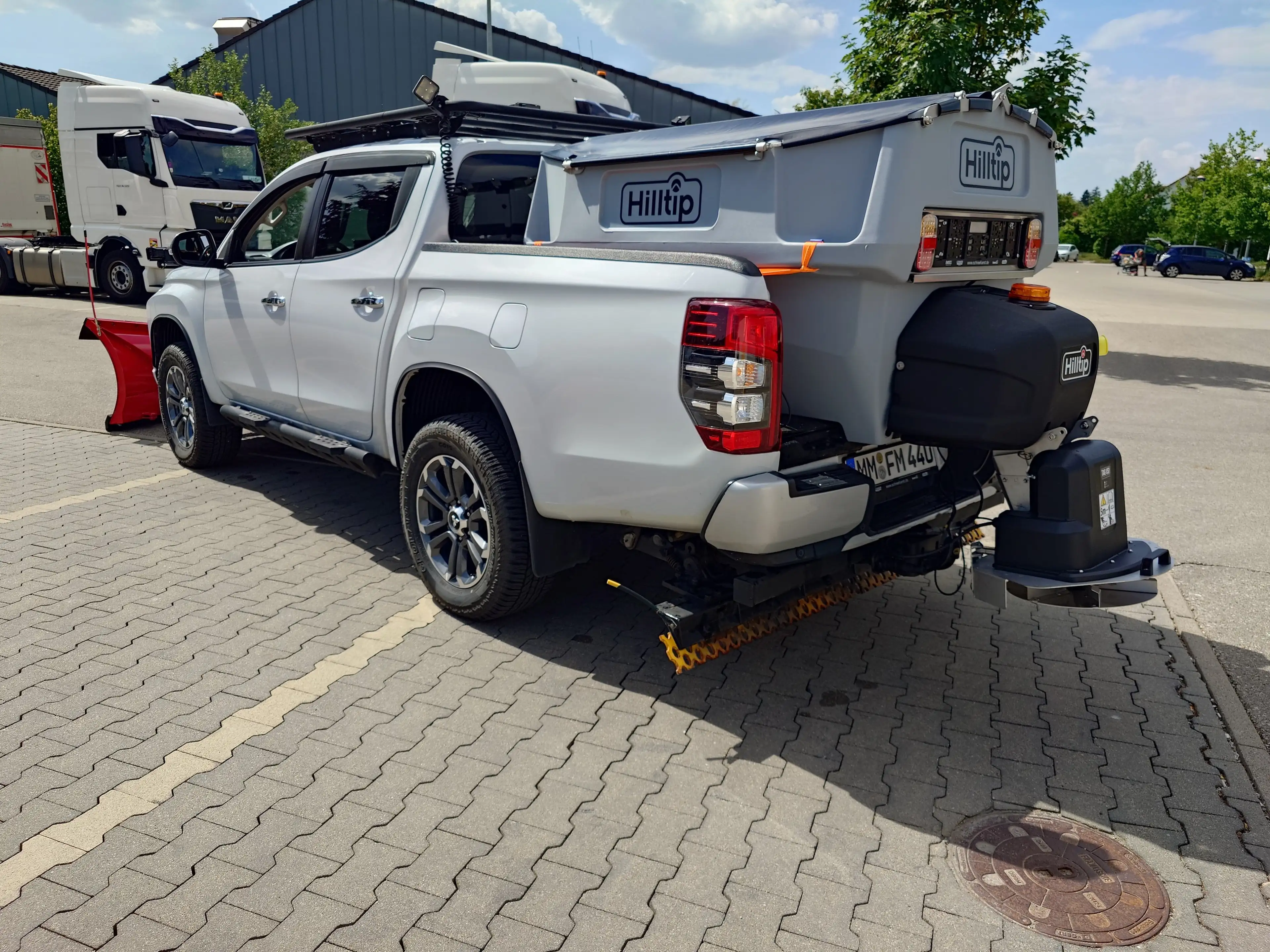 Mitsubishi L200 Winterdienst THE BOSS V-Pflug & HILLTIP IceStriker — photo 7