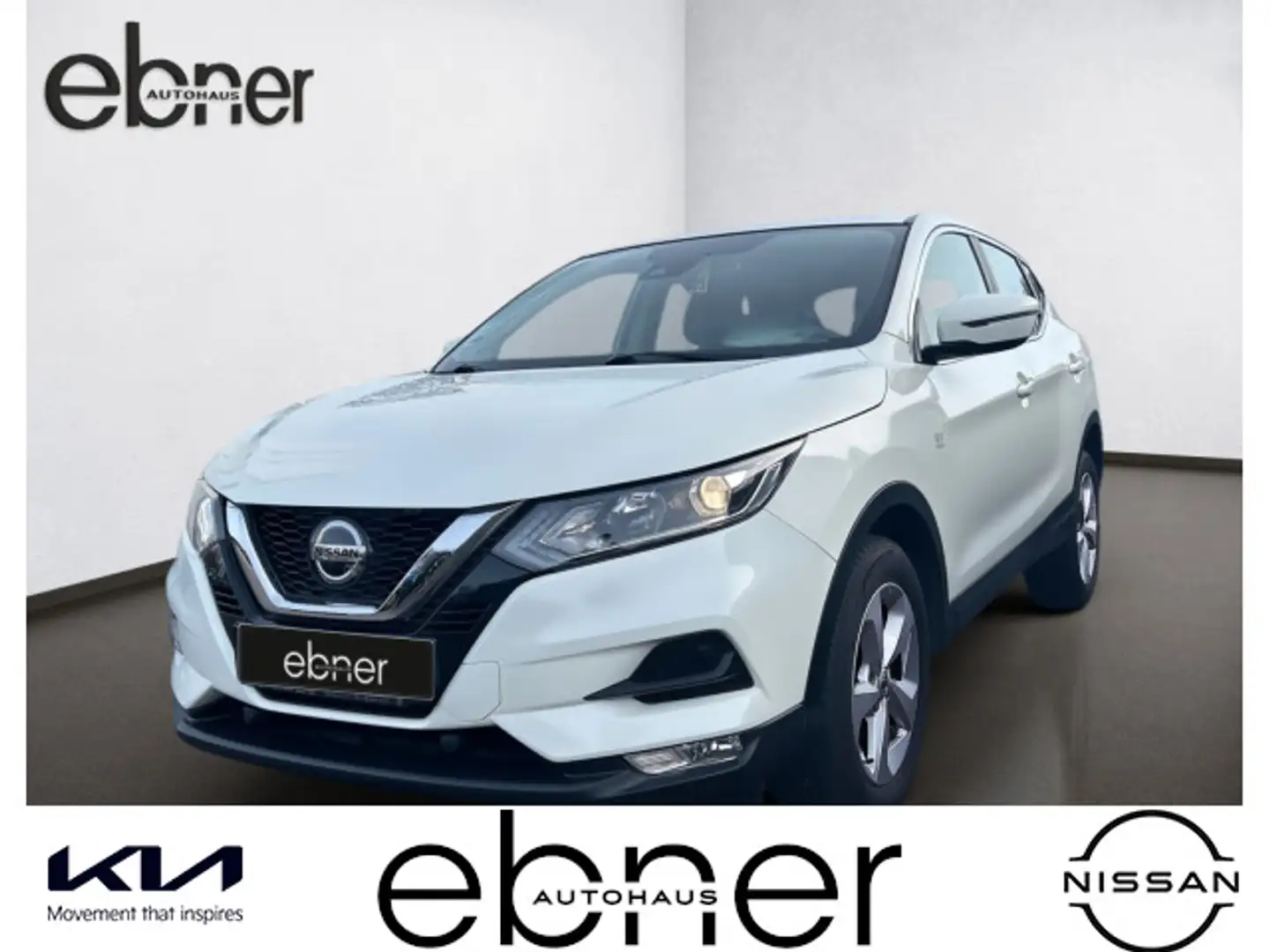 Nissan Qashqai 1.3 DIG-T Shiro DCT | Navi | Kamera | PD Weiß - 1