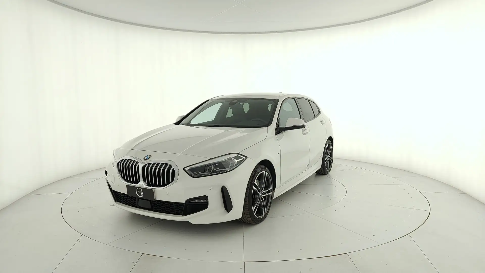 BMW 116 d 5 Porte Weiß - 1