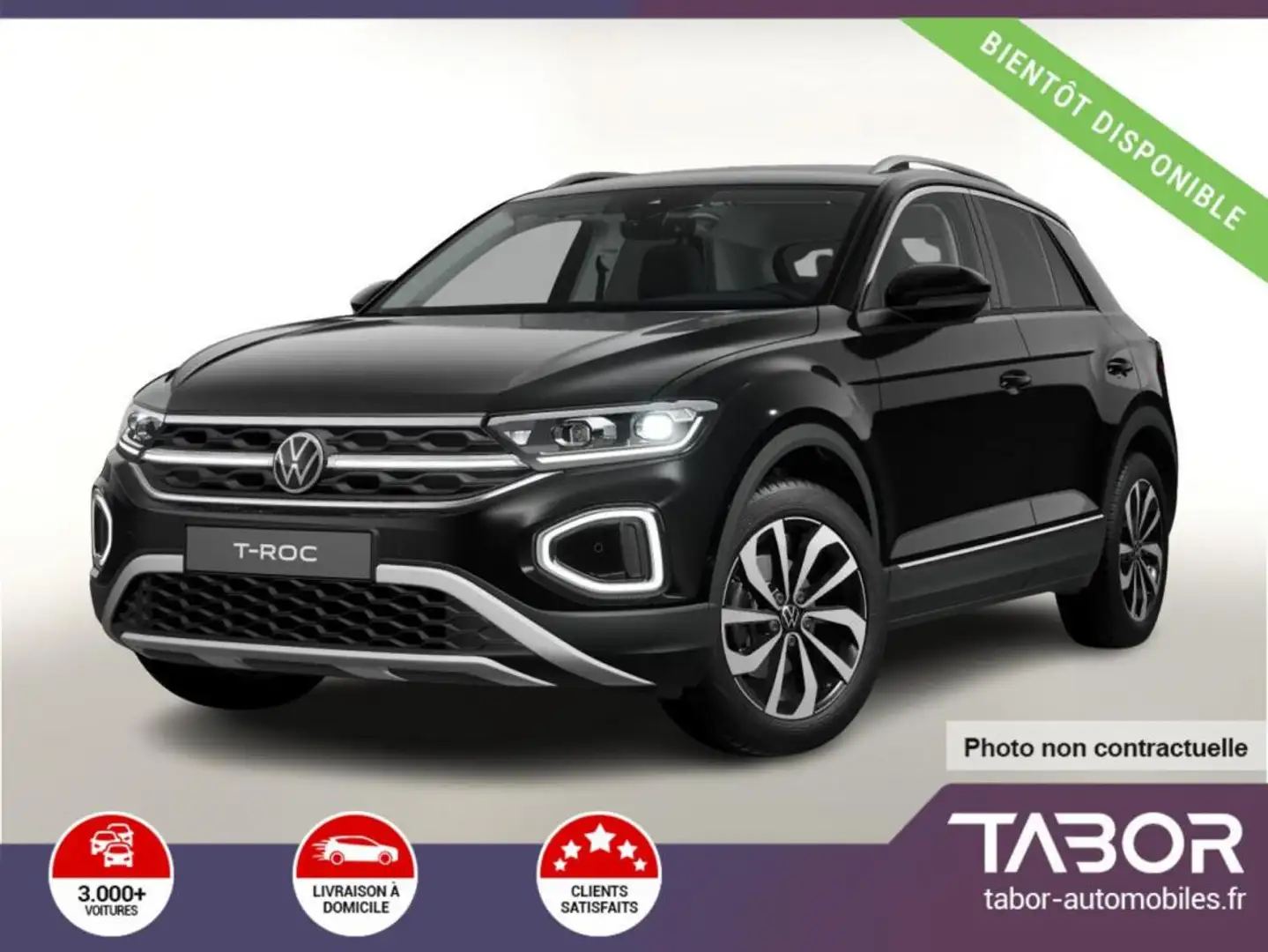Volkswagen T-Roc 1.5 150 TSI DSG Style Matrix Noir - 1