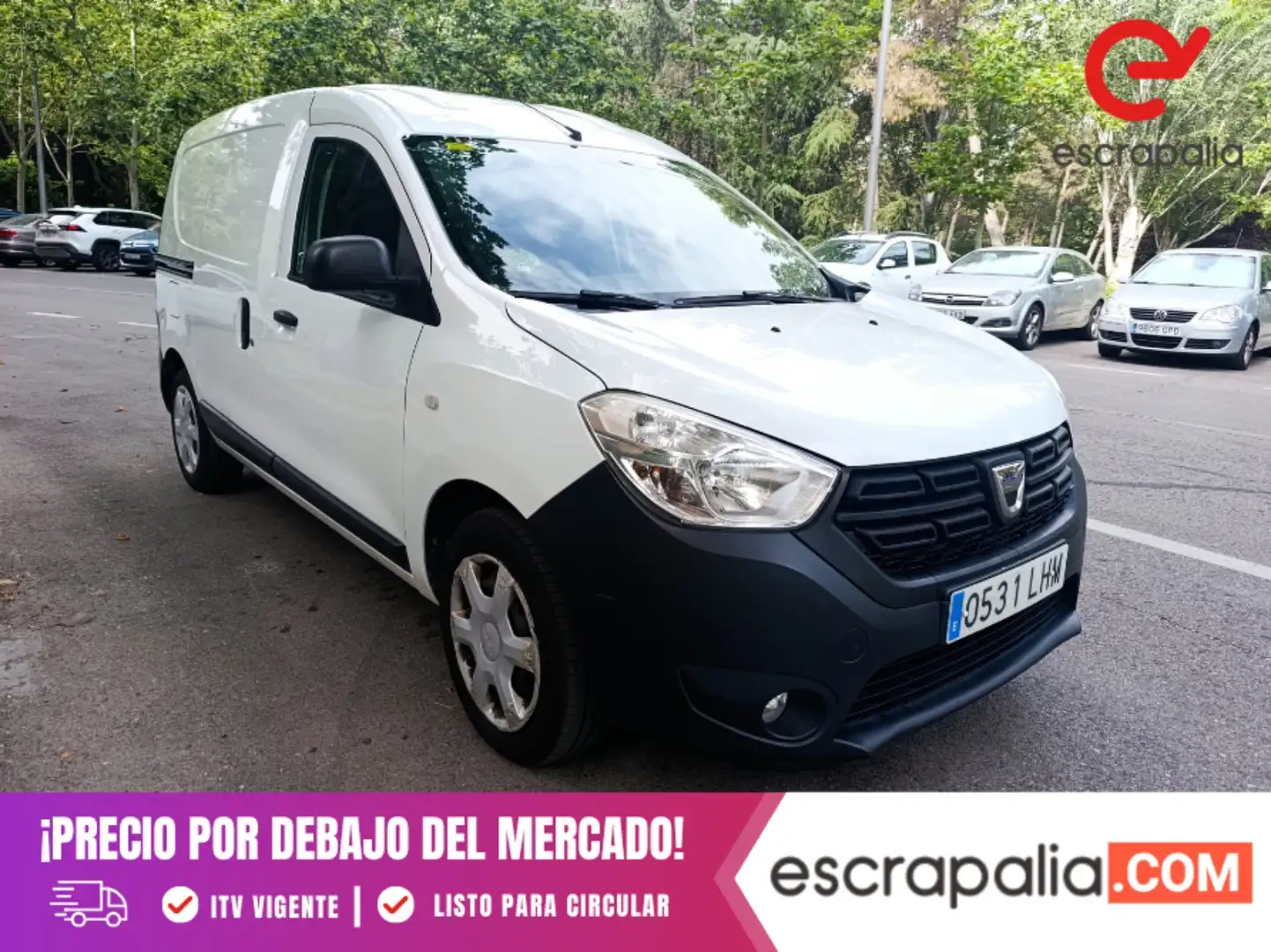 Dacia Dokker 1.5Blue dCi Essential 70kW Blanco - 1
