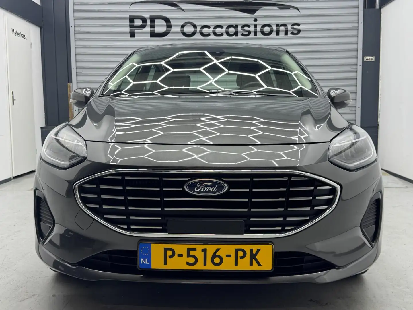 Ford Fiesta 1.0 EcoBoost Hybrid Titanium - Parksens. - Cruise Gris - 2