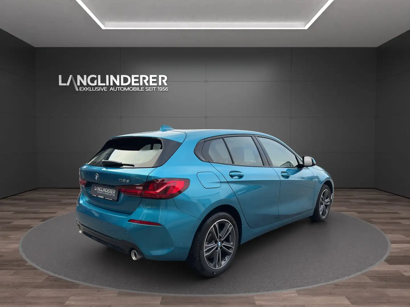 BMW 118 d 5T SportLine NP53703,- adaptFahrwerk DrivingAssi Blau - 2