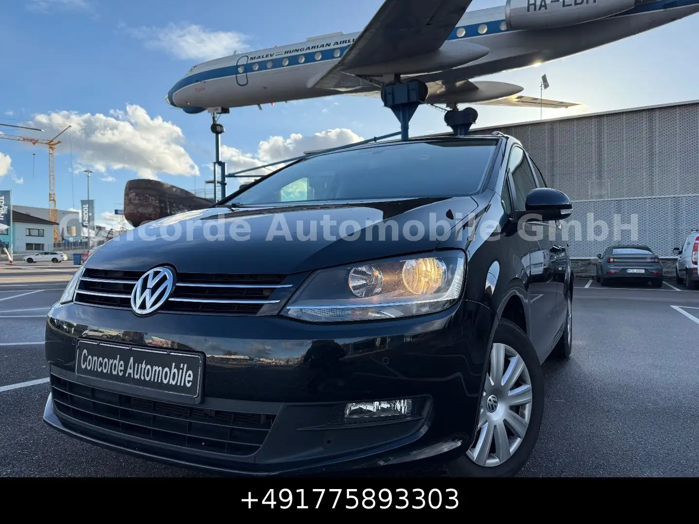 Volkswagen Sharan Trendline BMT NAVI PDC KLIMAAUTO SHZ Schwarz - 1