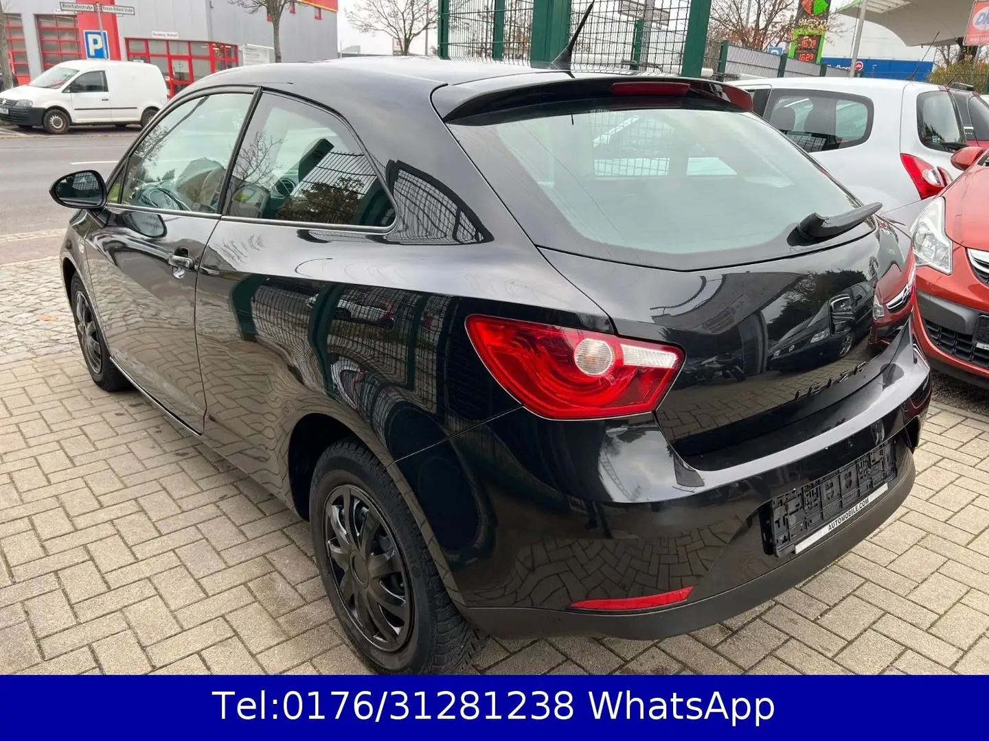 SEAT Ibiza SC 1.2 Reference !! 96TKM !! Klima !! Schwarz - 2