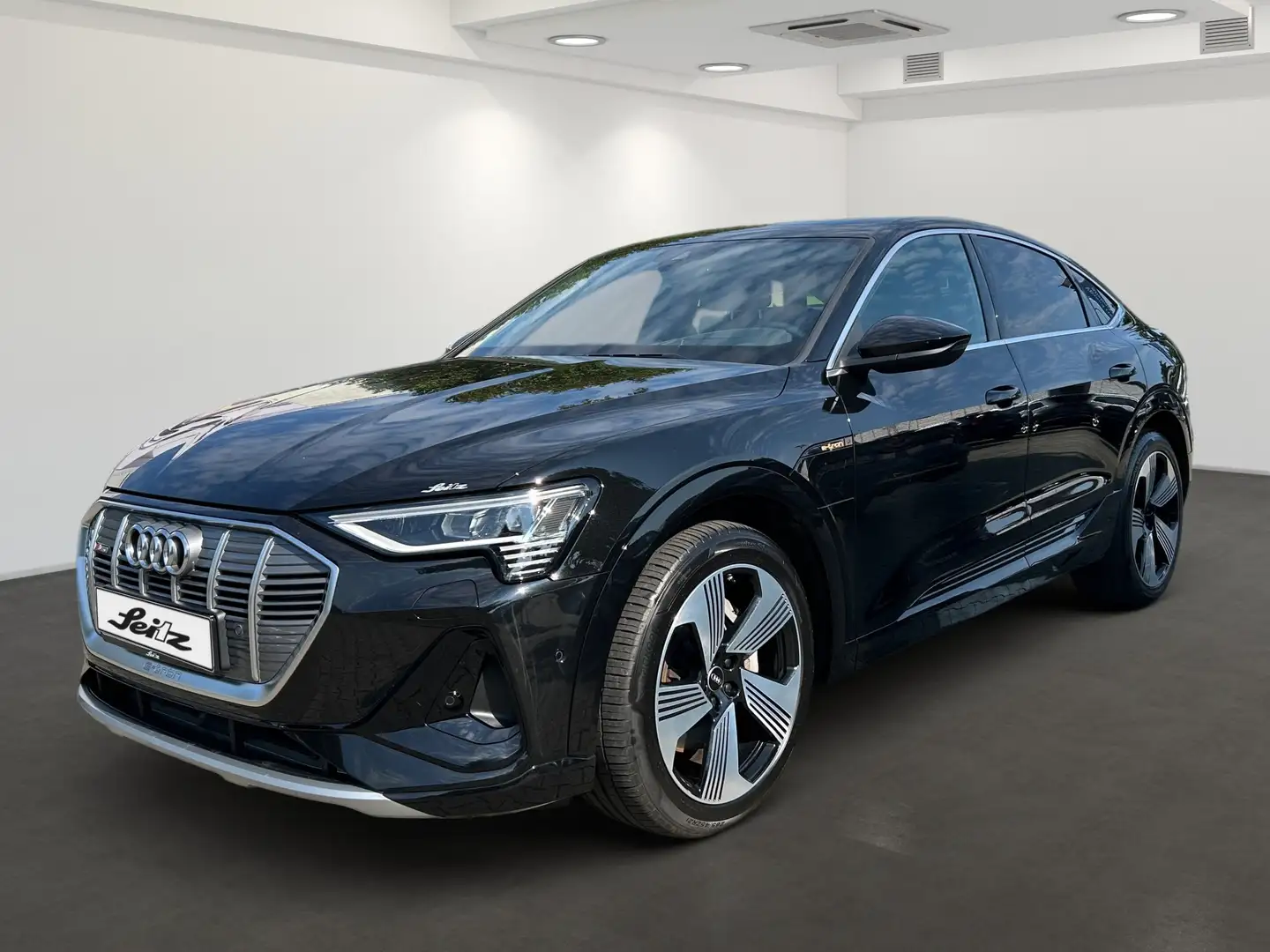 Audi e-tron Sportback 50 quattro S line *AHK*HEAD-UP*PANO* Negro - 2