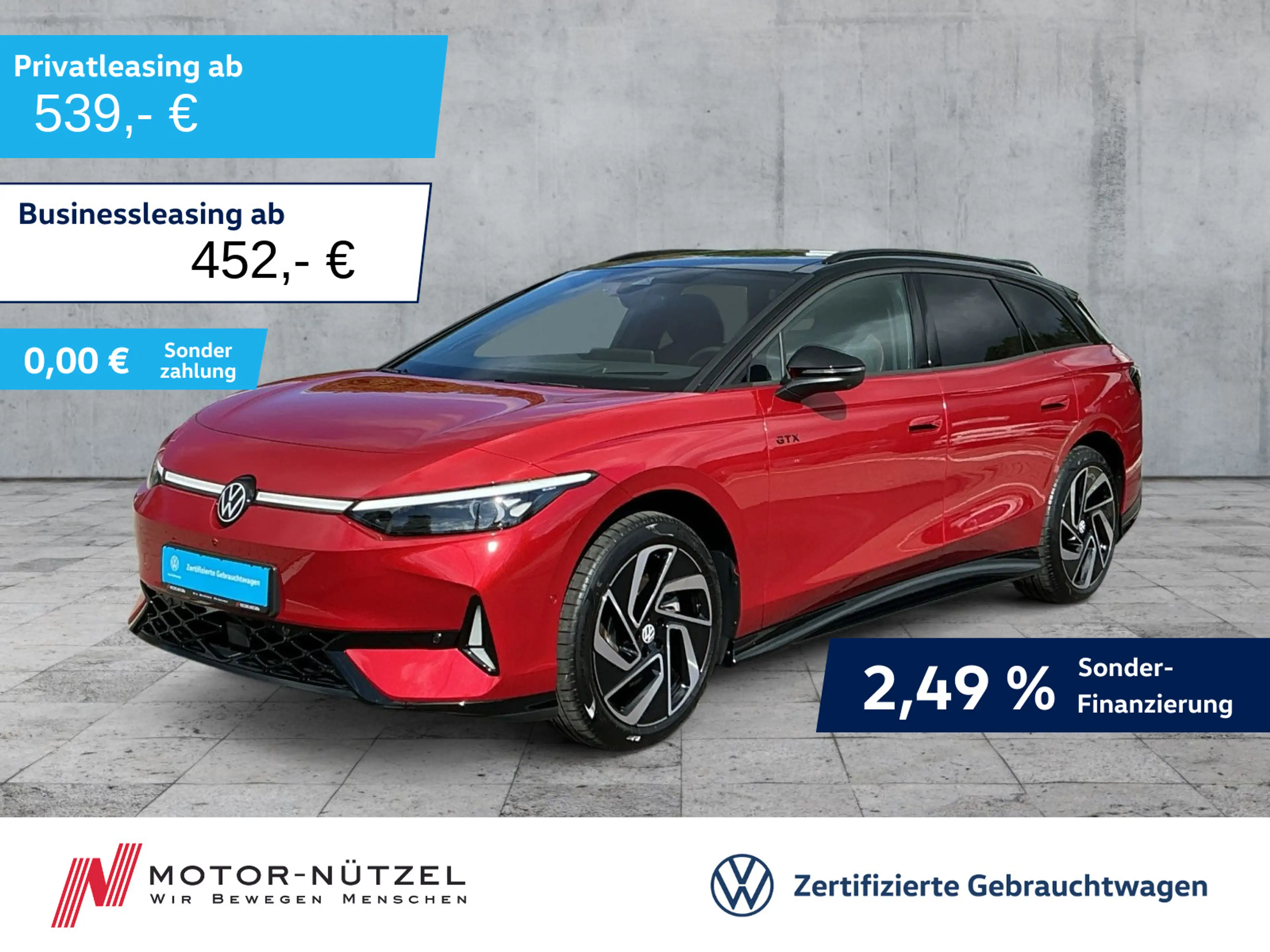 Volkswagen ID.7 GTX 4M 5JG+AHK+PANO+HARMAN+HuD+360°