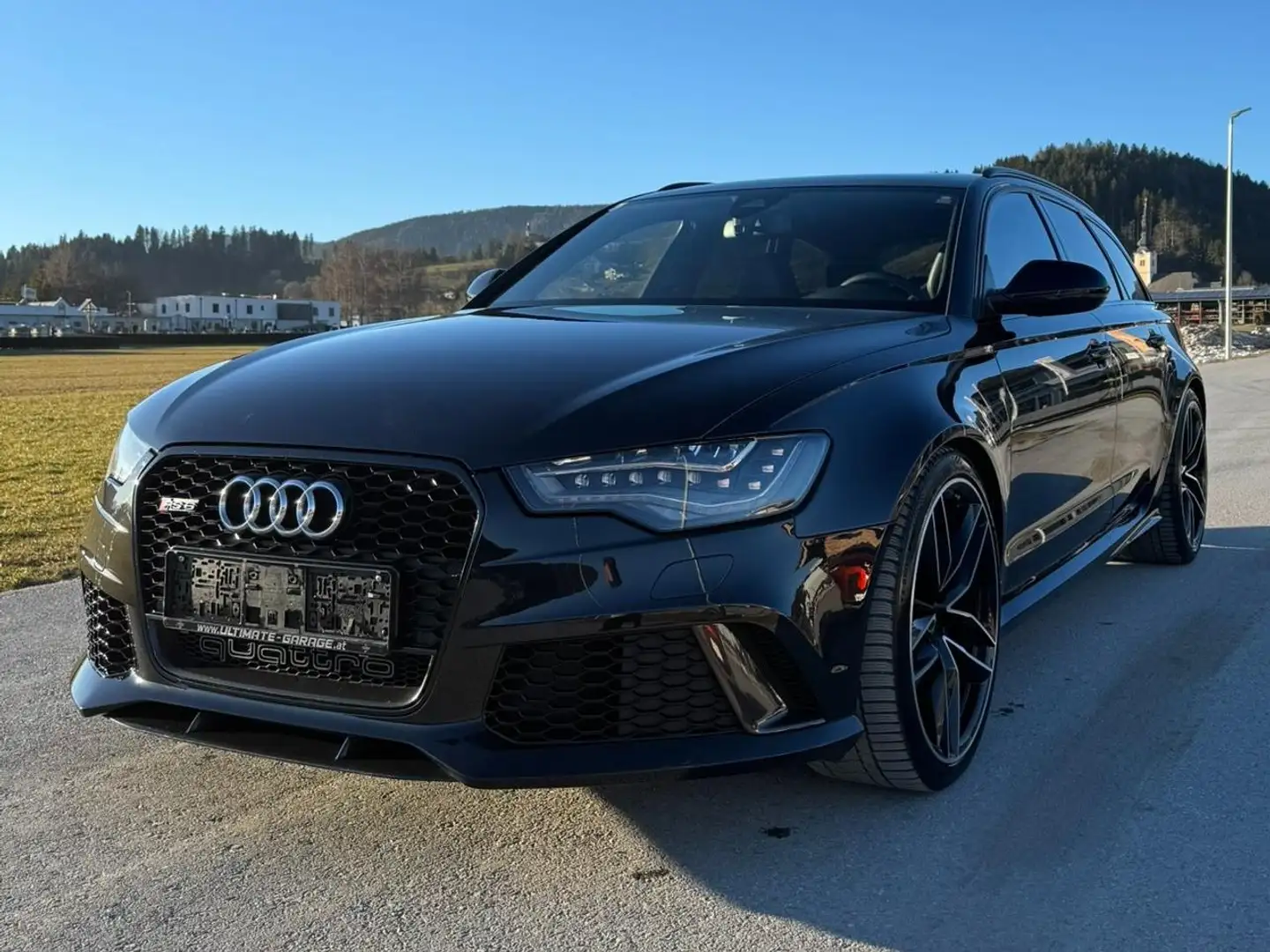 Audi RS6 4.0 TFSI Quattro/Keramik/Pano/Akrapovic Schwarz - 1
