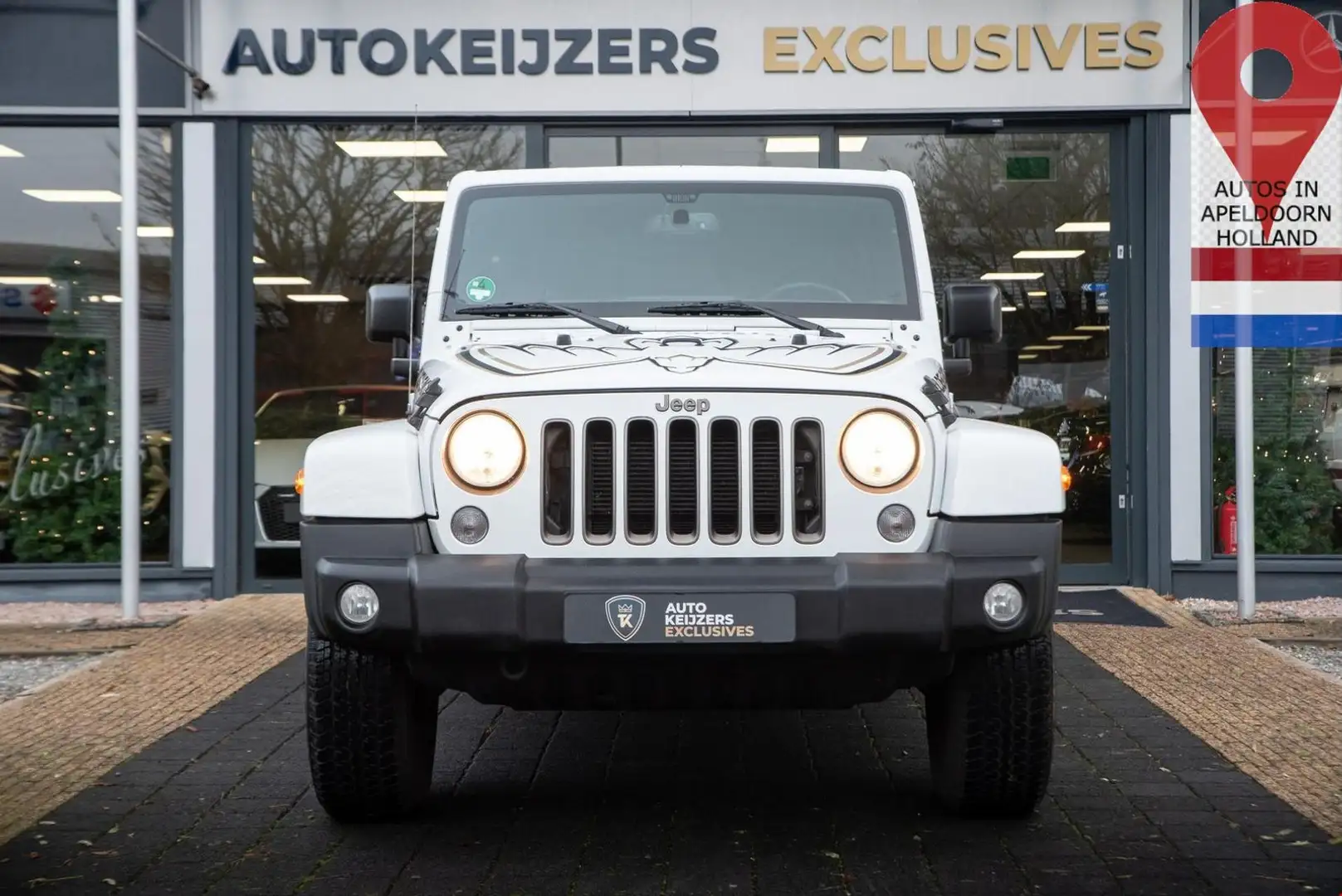 Jeep Wrangler Unlimited 3.6 Golden Eagle Cabrio Stoel Weiß - 2