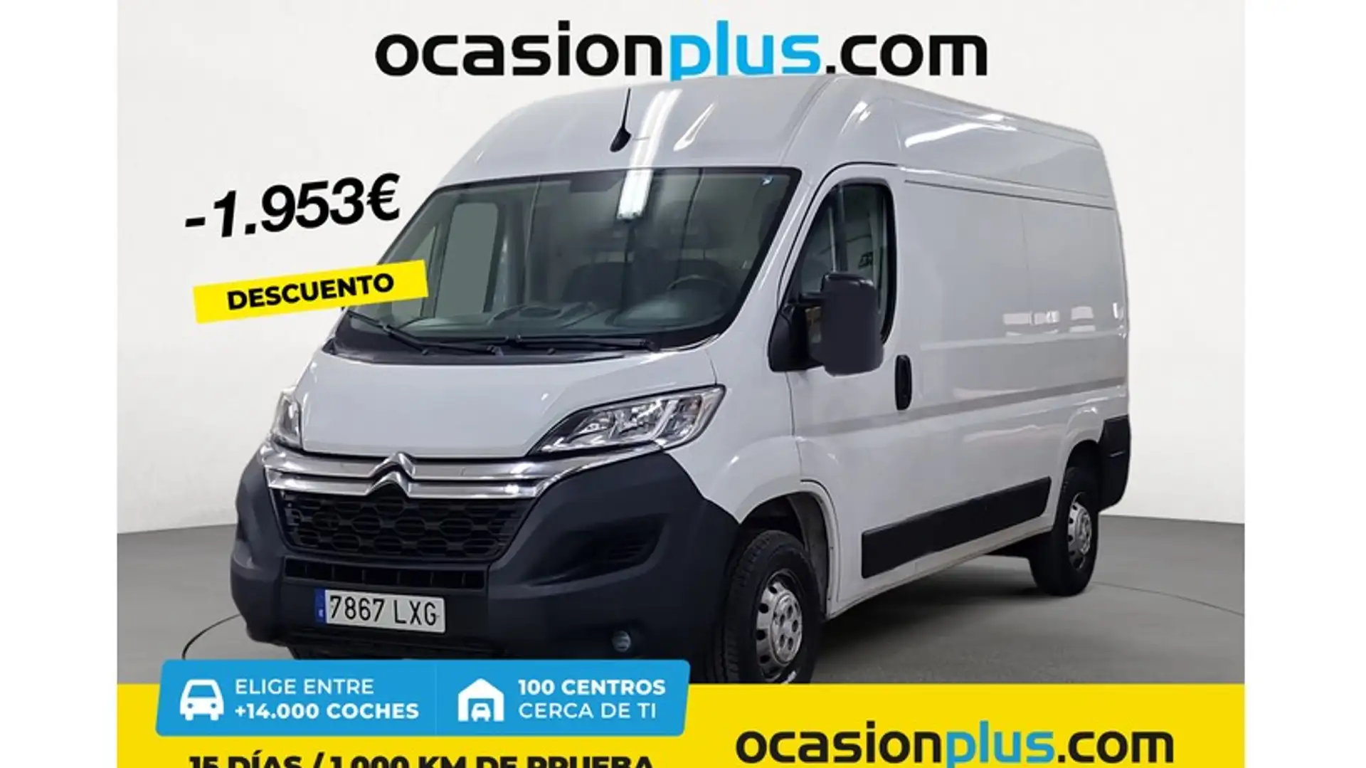 Citroen Jumper Fg. 2.2BlueHDi 35 L2H2 S&S 140 Blanco - 1