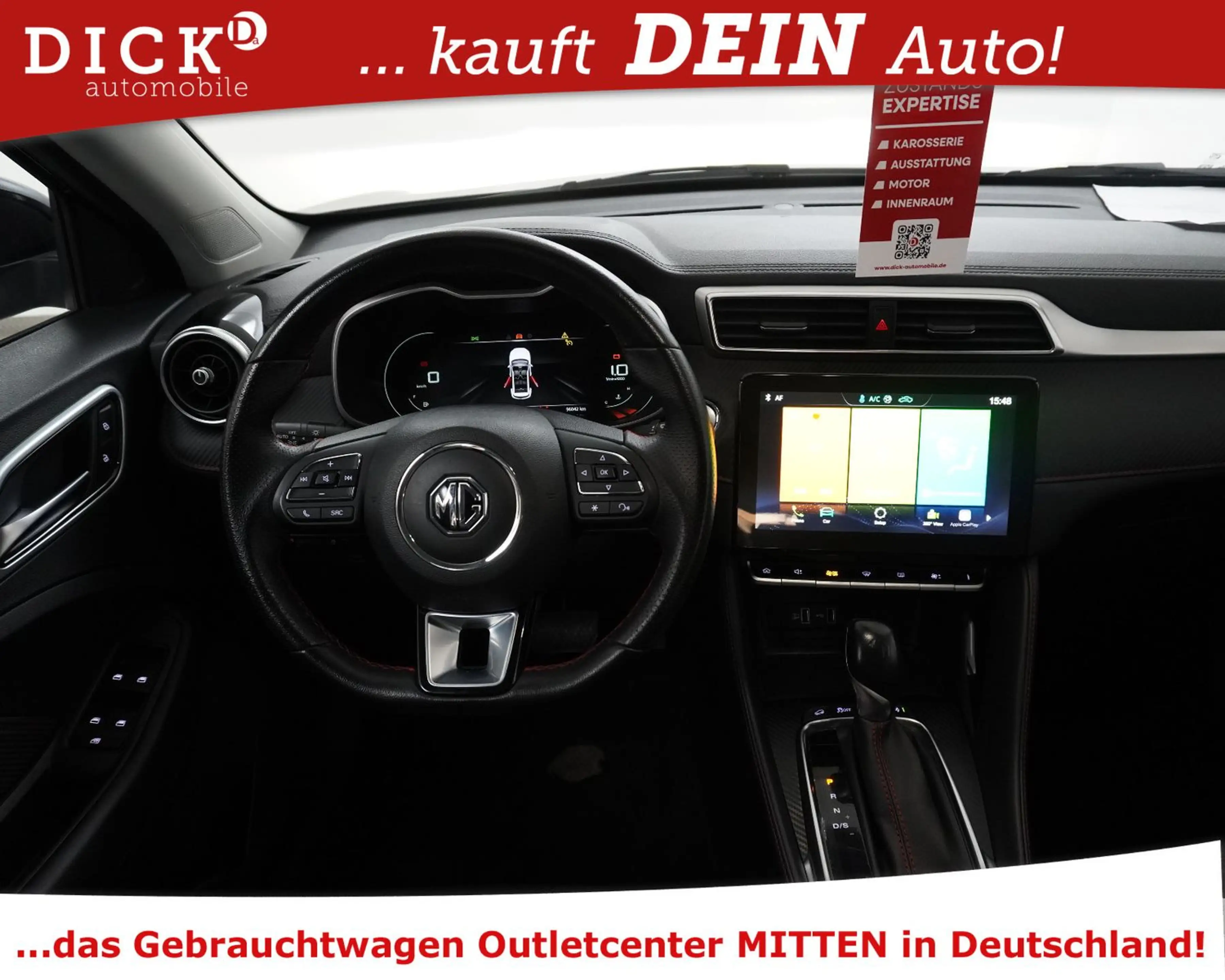 MG ZS 1.0 Aut Comf LEDER+NAVI+LED+SHZ+DAB+ACC+360°+ — photo 15