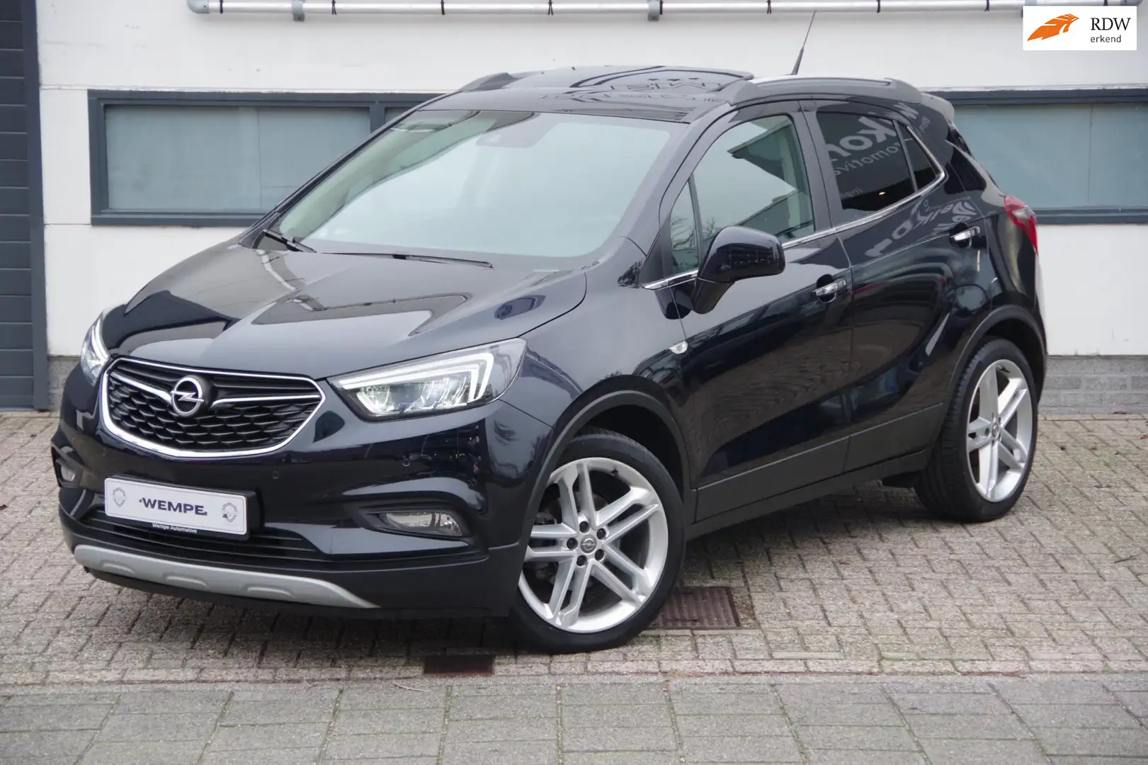 Opel Mokka X 1.4 Turbo Black Edition Bleu - 1
