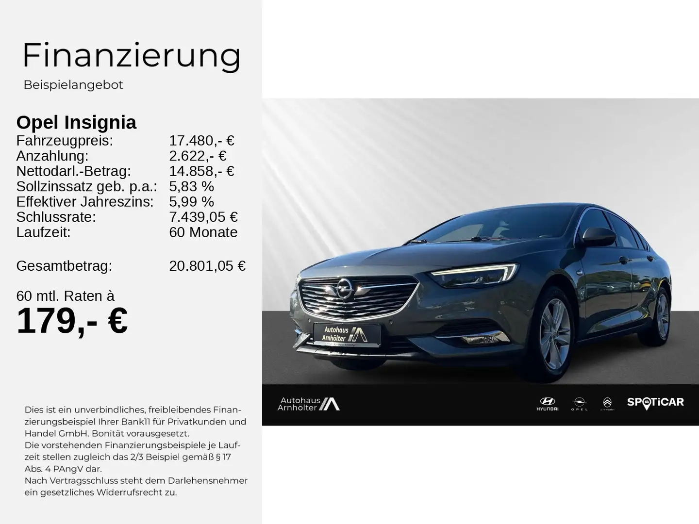 Opel Insignia Insignia B GS Dynamic 1.5+NAVI+4SEASON+KEY+ Grau - 2