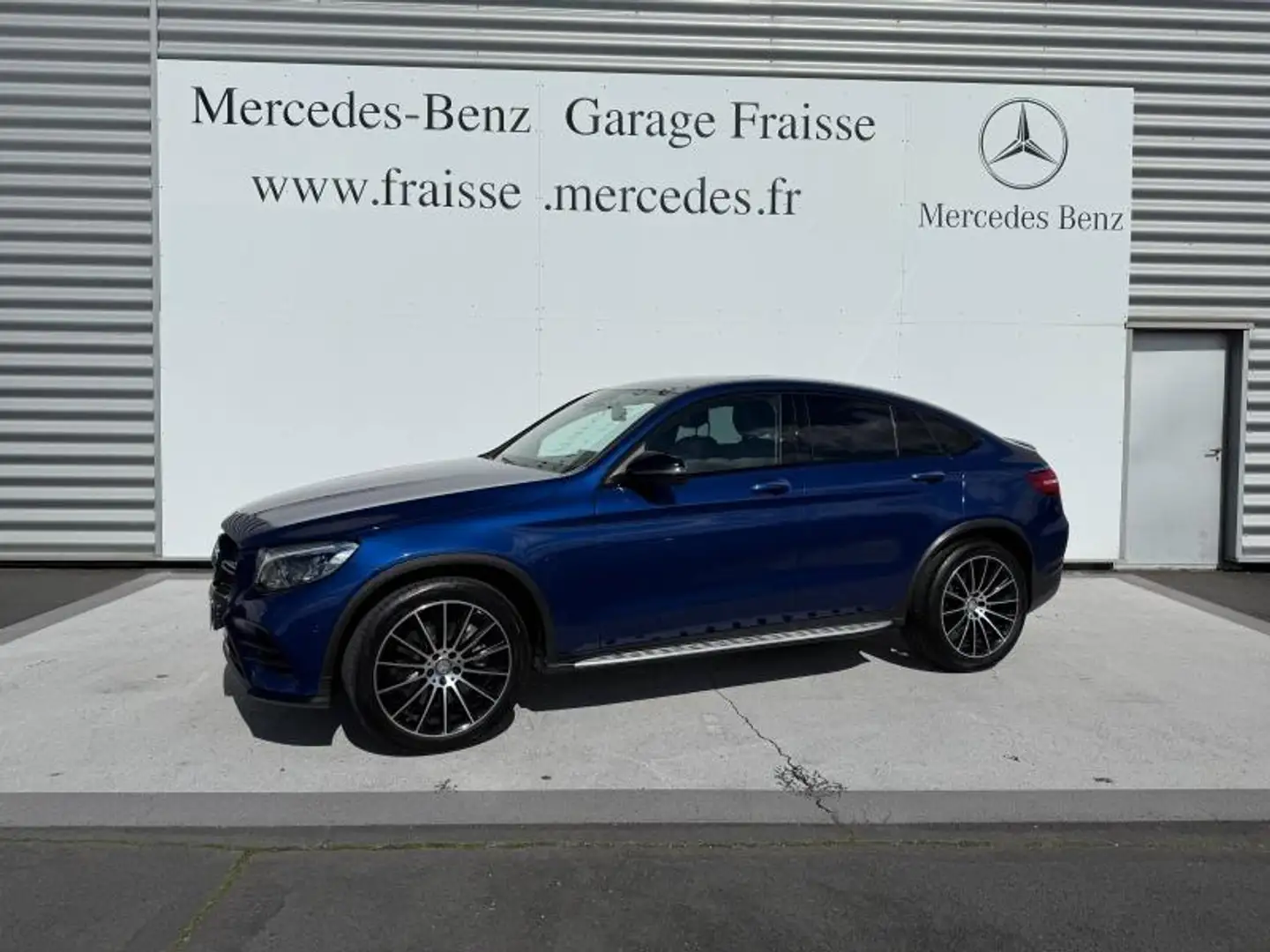 Mercedes-Benz GLC 250 250 d 204ch Fascination 4Matic 9G-Tronic Bleu - 1