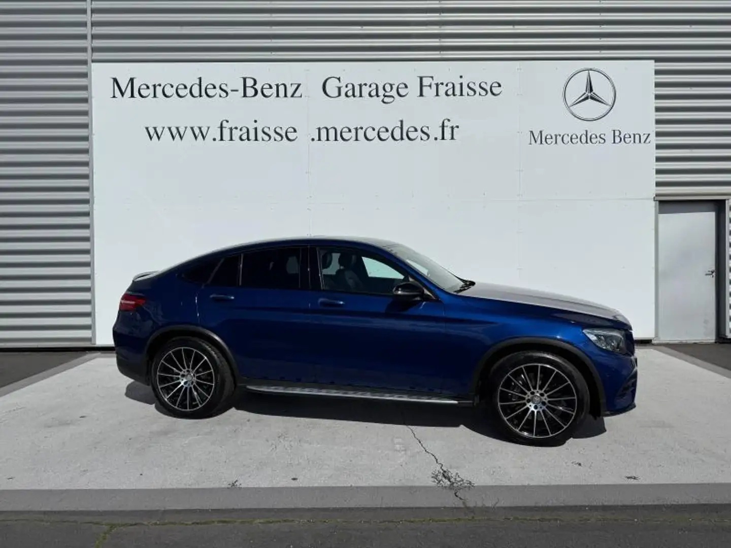 Mercedes-Benz GLC 250 250 d 204ch Fascination 4Matic 9G-Tronic Bleu - 2