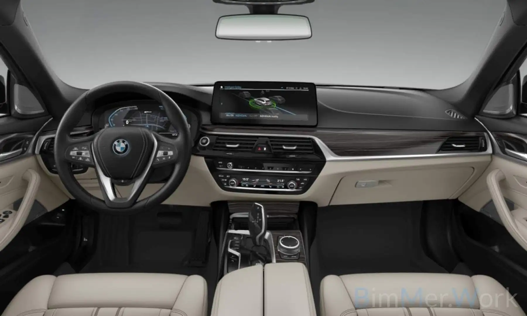 BMW 530 e Panorama Kamera Laser HUD DAB H/K AHK ACC Gris - 2