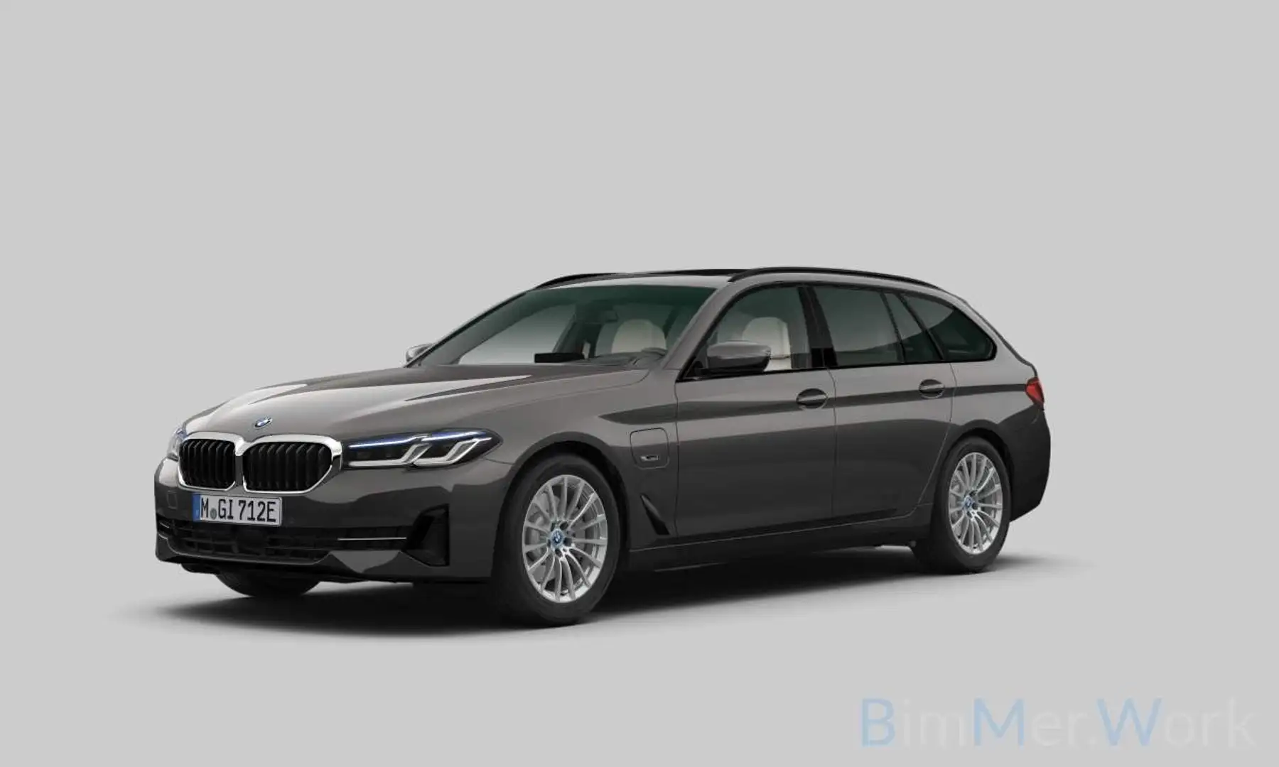 BMW 530 e Panorama Kamera Laser HUD DAB H/K AHK ACC Gris - 1